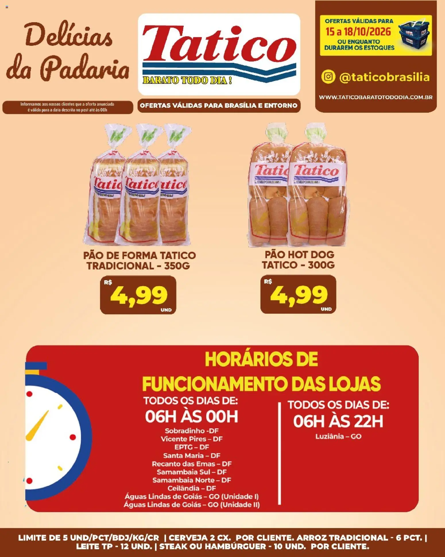 Tatico Folheto - válido de 15/10/2026 | Página: 18