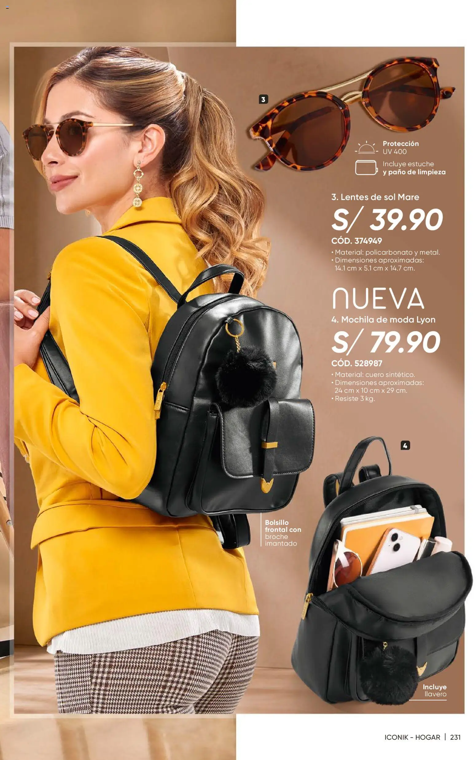 Catálogo Azzorti válido desde 14/08/2026 | Página: 233 | Productos: Mochila