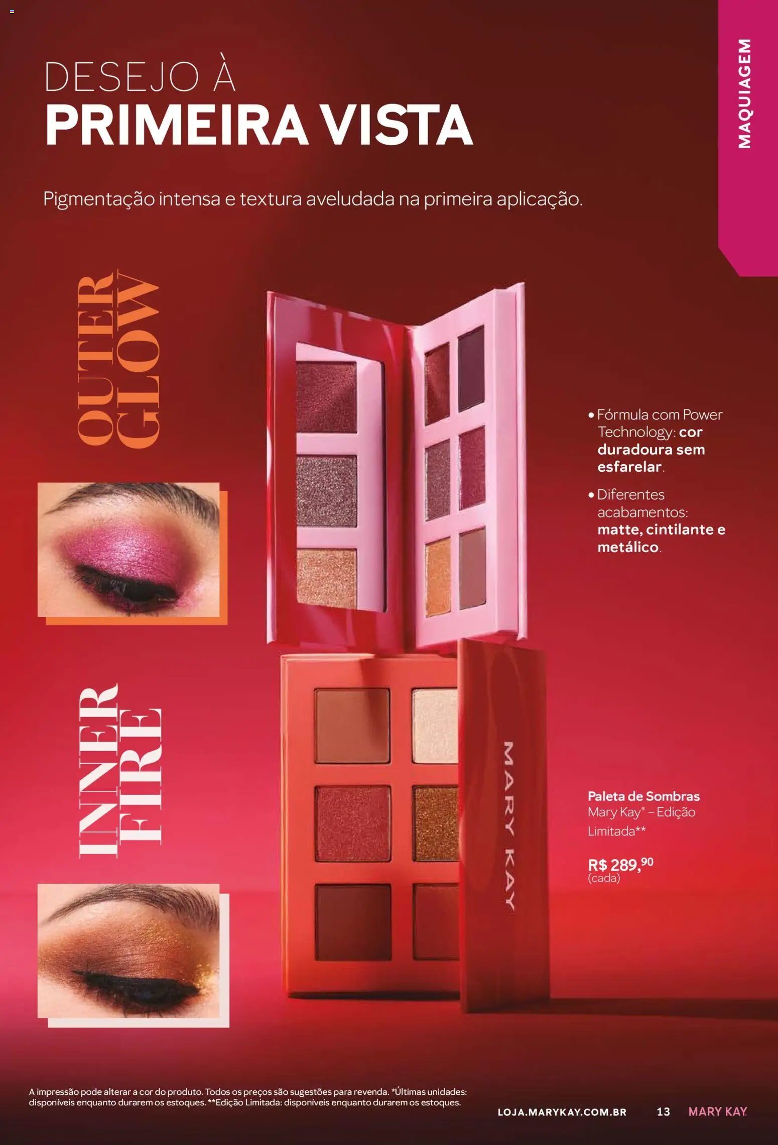 Mary Kay Folheto - válido de 01/03/2026 | Página: 13 | Produtos: Maquiagem
