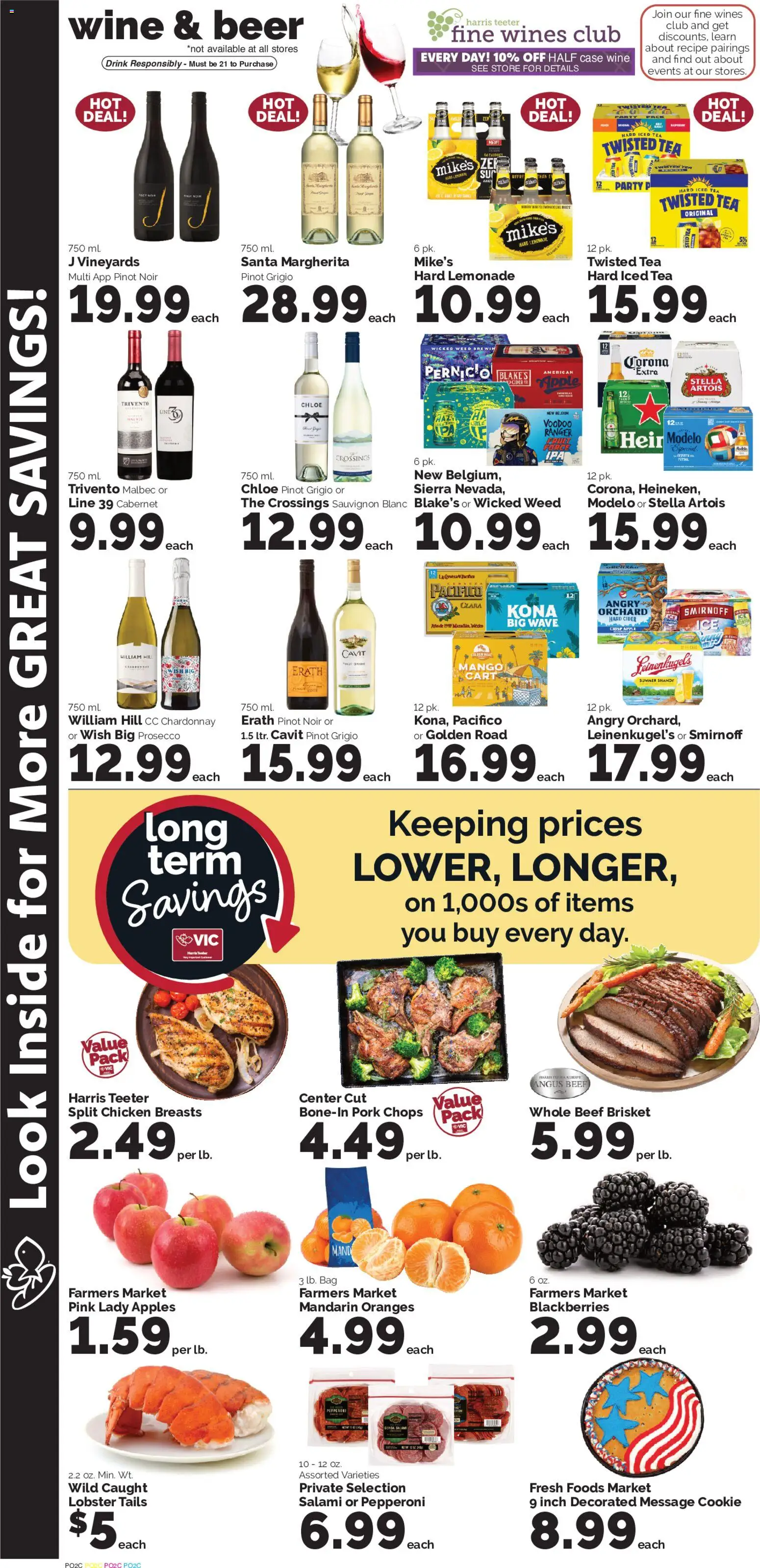 Harris Teeter Weekly Ad - valid from 09/02/2026 | Page: 9 | Products: Chicken, Salami, Fruit, Mango