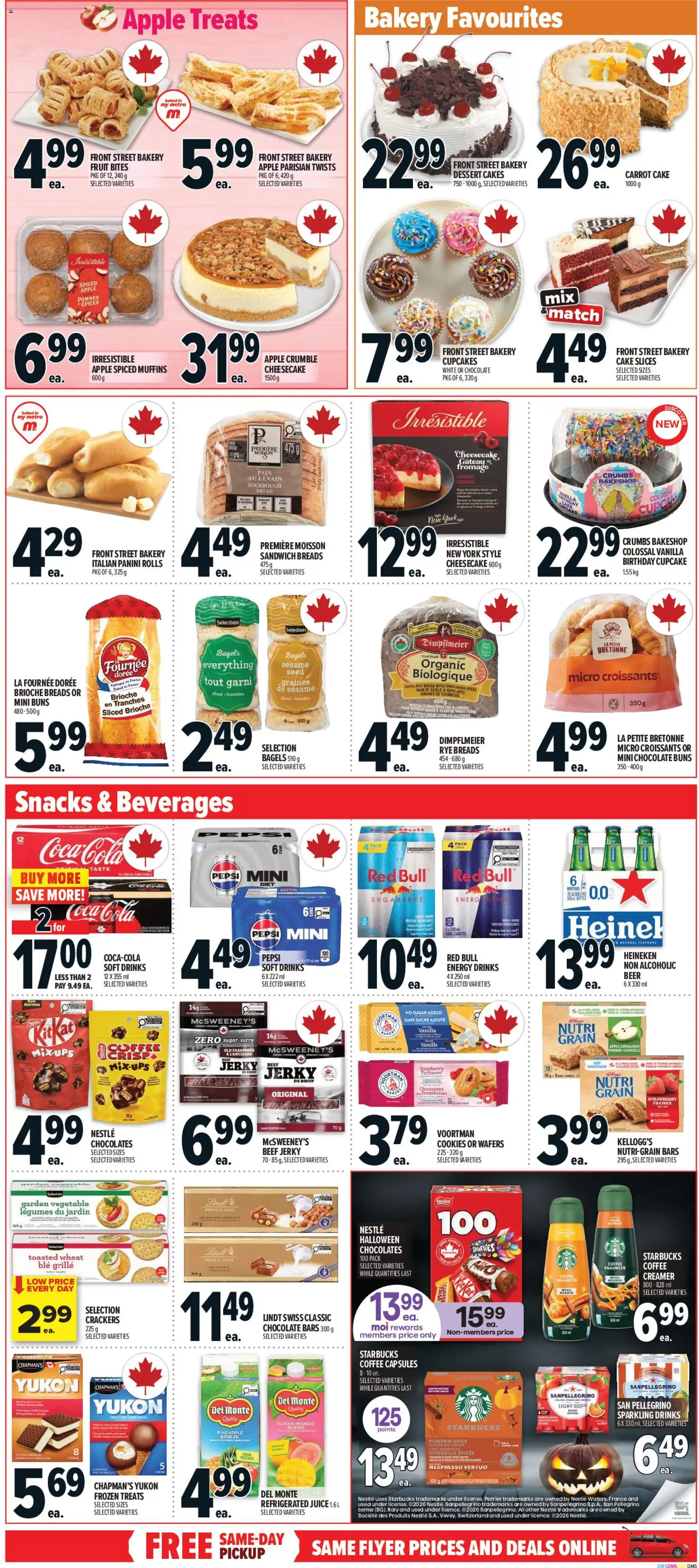 Metro flyer valid from Oct 22, 2026 | Page: 10