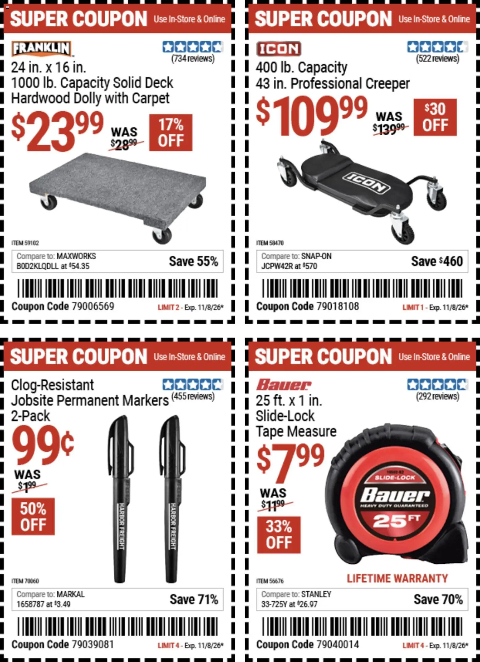 Harbor Freight Weekly Ad - valid from 10/26/2026 | Page: 16