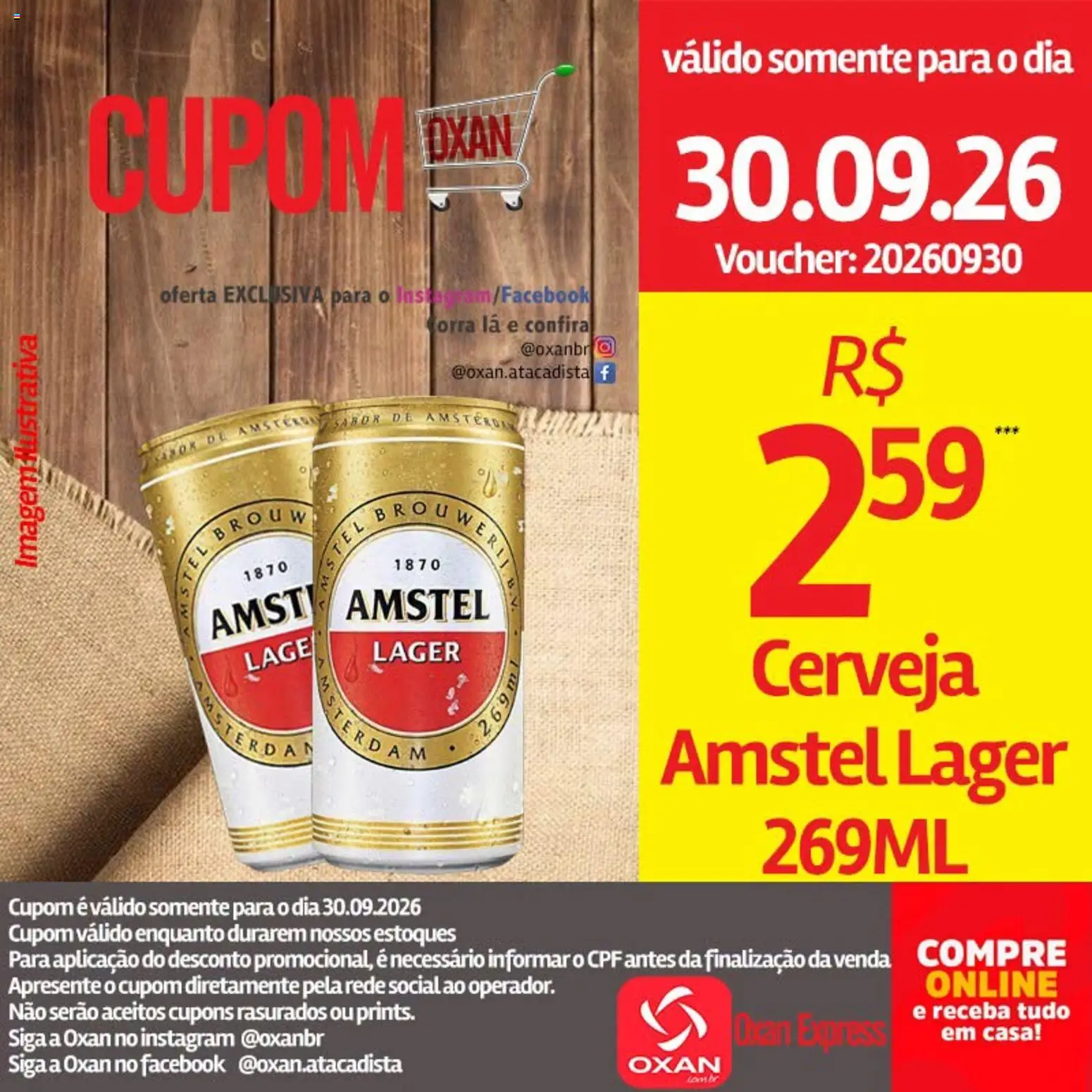 Oxan Atacadista Folheto - válido de 30/09/2026 | Página: 21 | Produtos: Cerveja