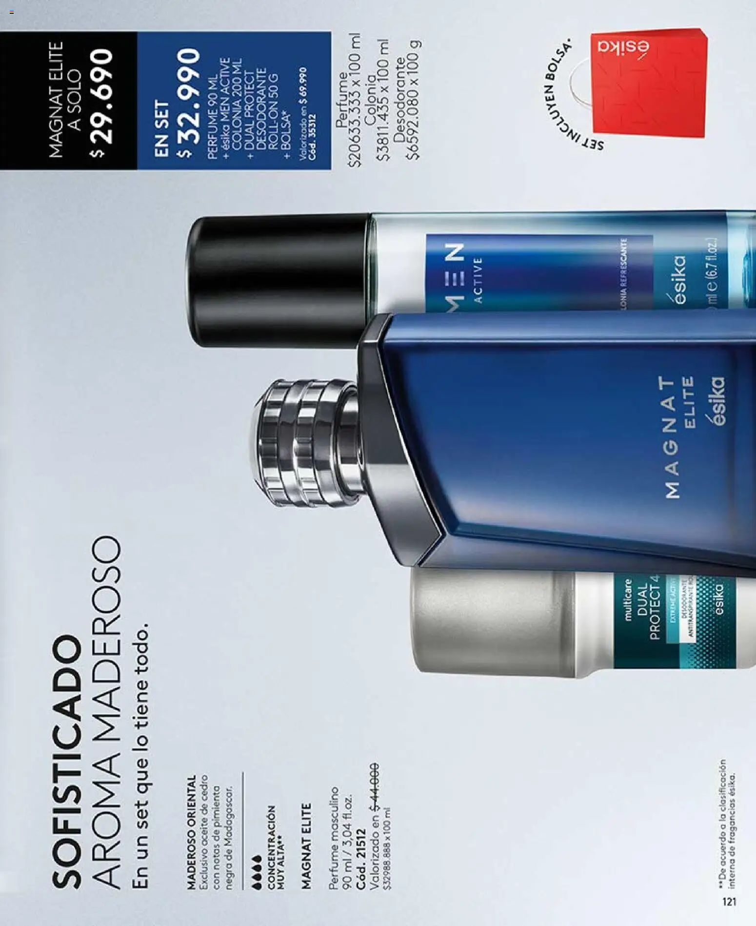 Catálogo Ésika Campaña 6 │ válido desde el 01.04.2026 | Página: 121 | Productos: Pimiento, Perfume, Desodorante, Aceite