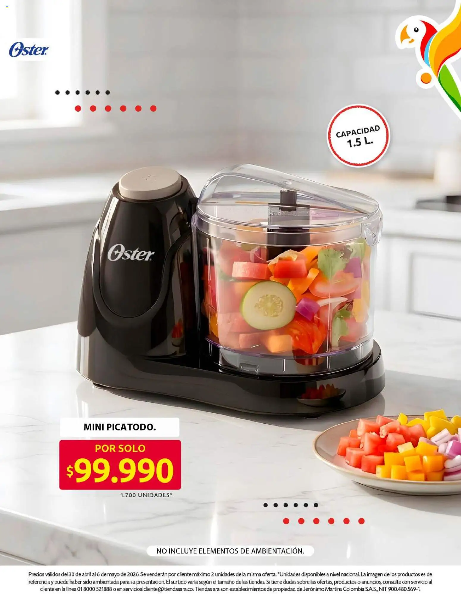 Ara revista - valida desde el 30.04.2026 | Página: 17 | Productos: Sobre