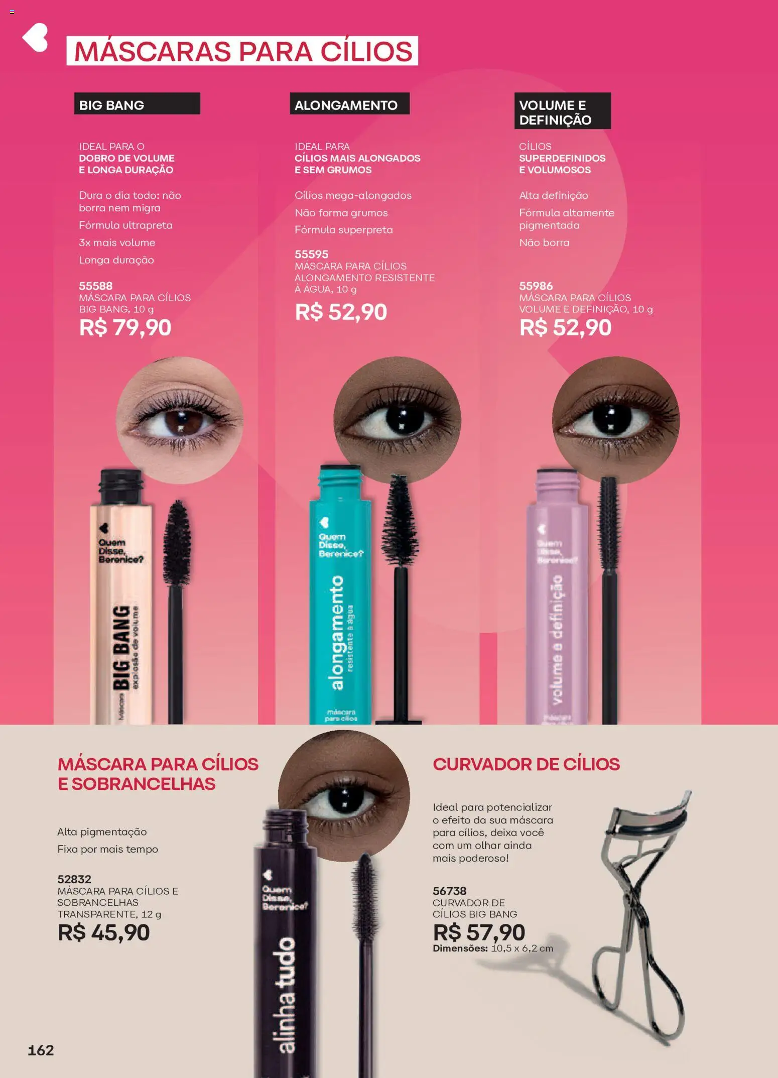 O Boticário Folheto - válido de 29/06/2026 | Página: 166 | Produtos: Máscara para cílios