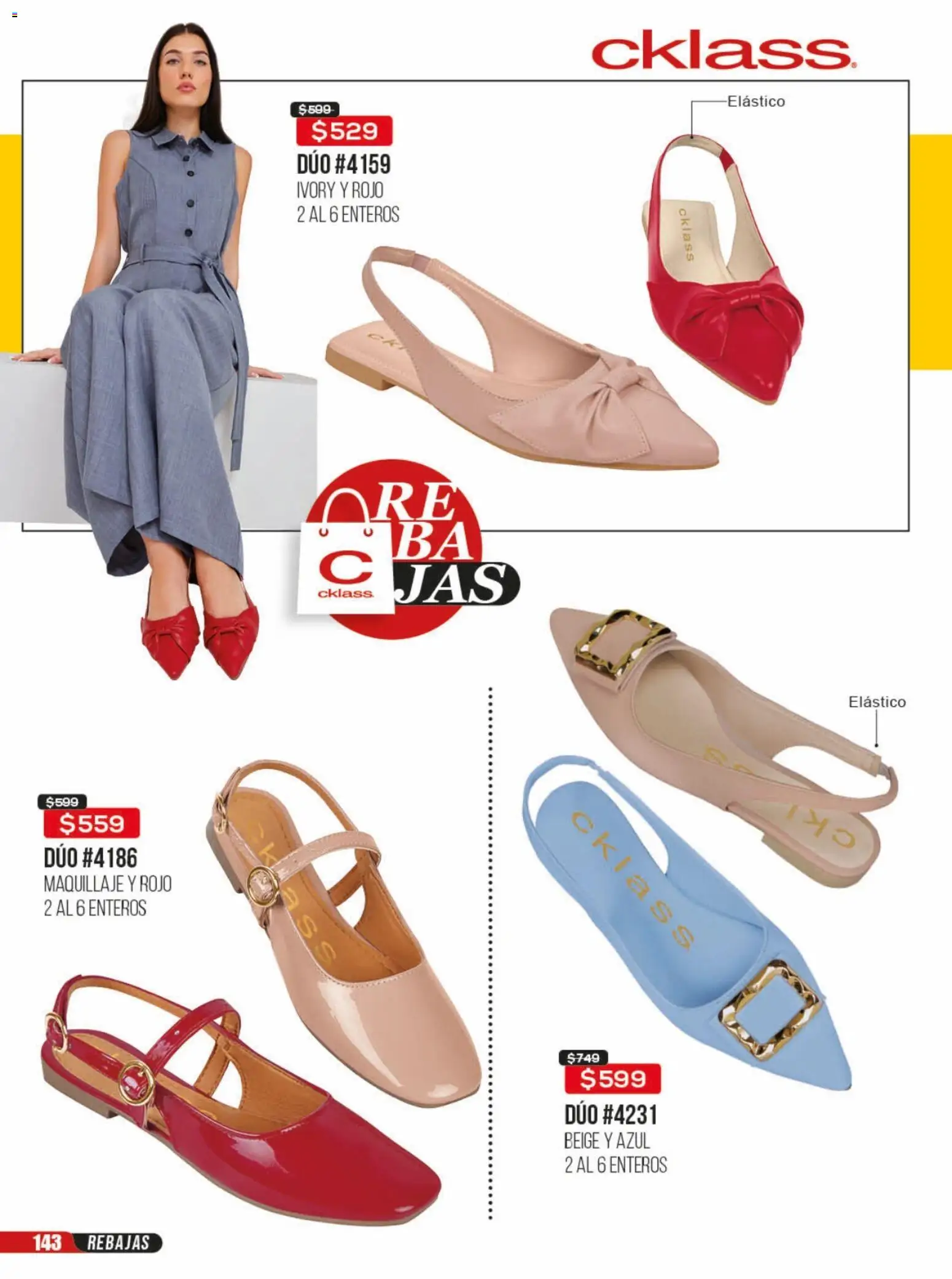 Nuevas ofertas de Cklass válidas en toda la República Mexicana desde el 23/06/2026. ¡Encuentra las mejores ofertas en Cklass catálogo Rebajas sobre rebajas calzado! | Página: 144 | Productos: Maquillaje
