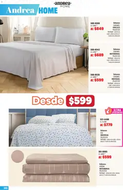 Vista previa de Andrea catálogo Outlet, nuevo folleto de la tienda, válido en México a partir del 03.05.2026 | Página: 346