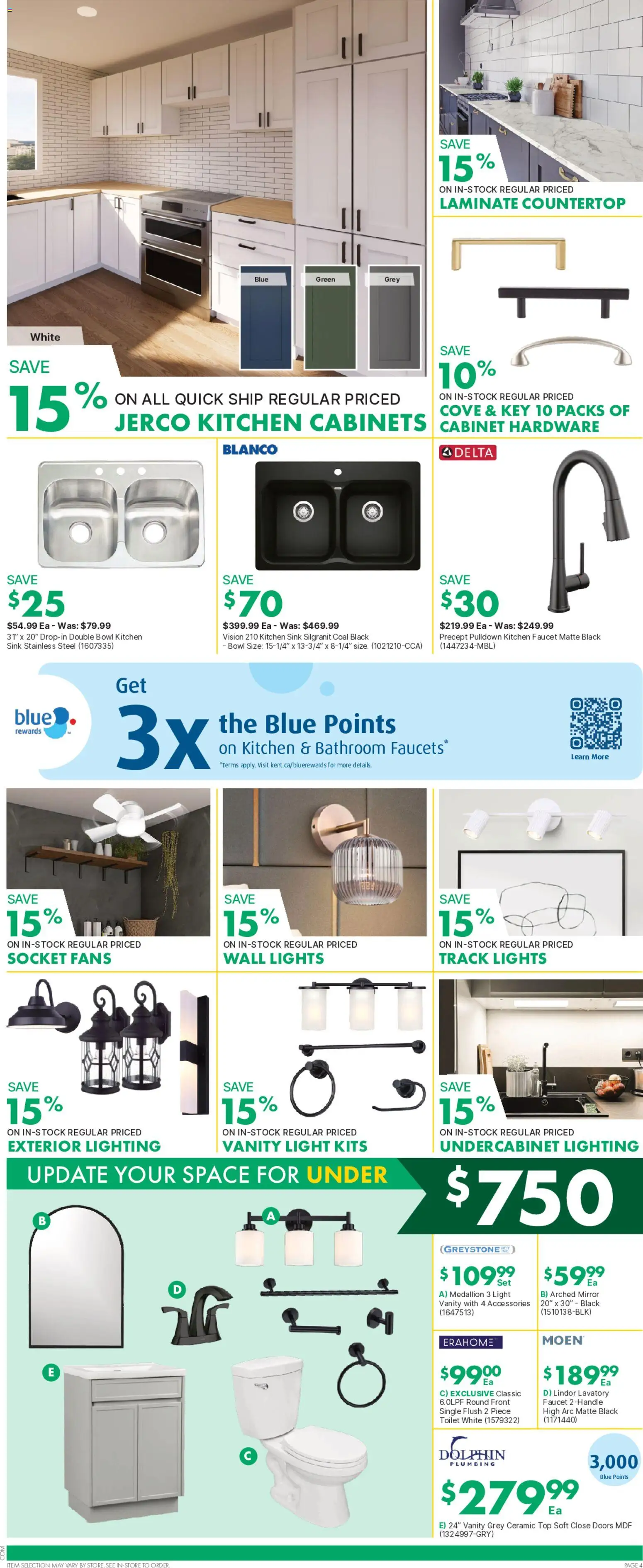 Kent flyer valid from Sep 3, 2026 | Page: 6 | Products: Socket, Lighting, Cabinet, Mirror