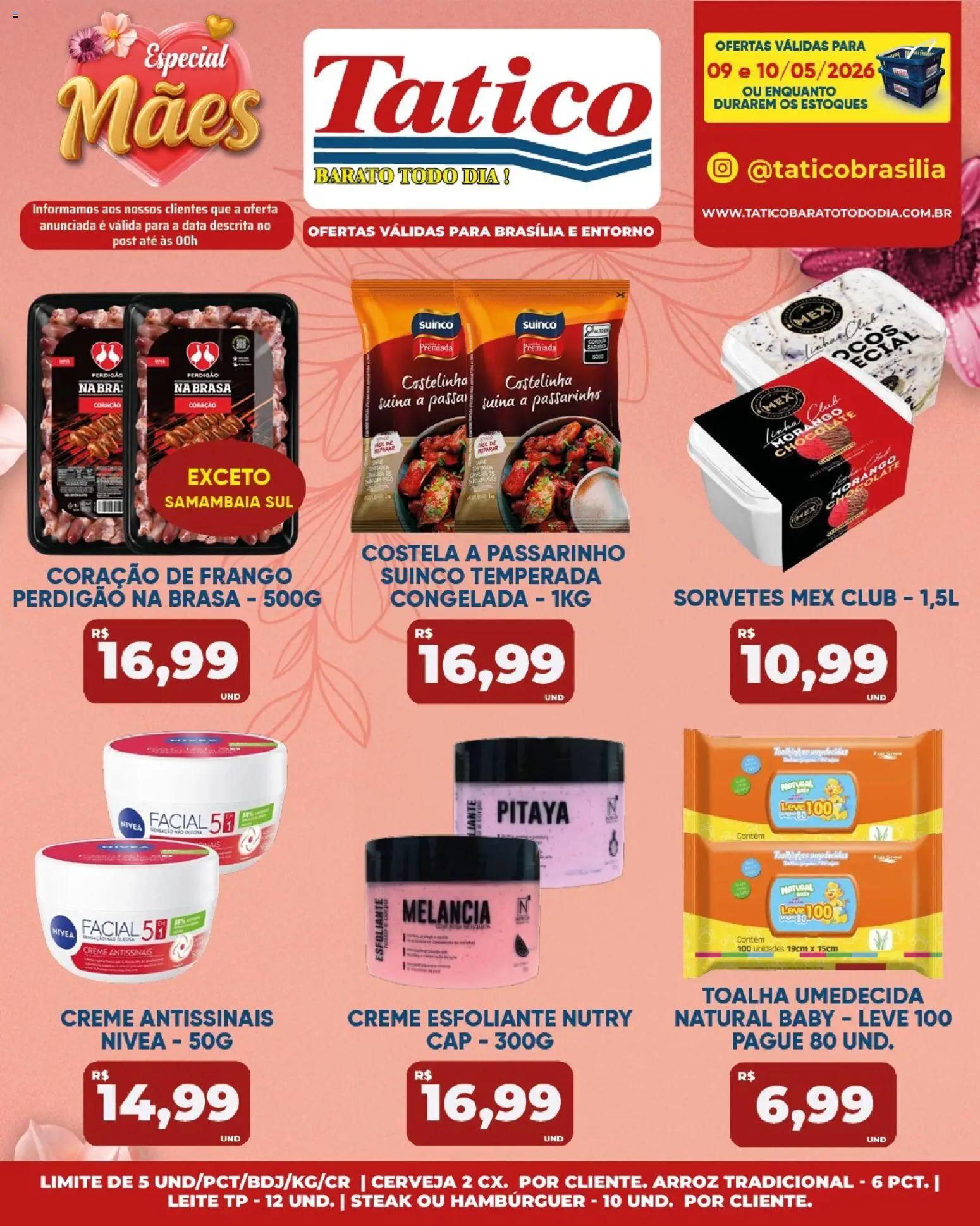 Tatico Folheto - válido de 11.05.2026 | Página: 38 | Produtos: Melancia, Leite, Creme, Toalha umedecida