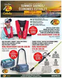 Preview of Cabelas weekly flyer / circulaire from shop Cabelas valid from Jul 2, 2026