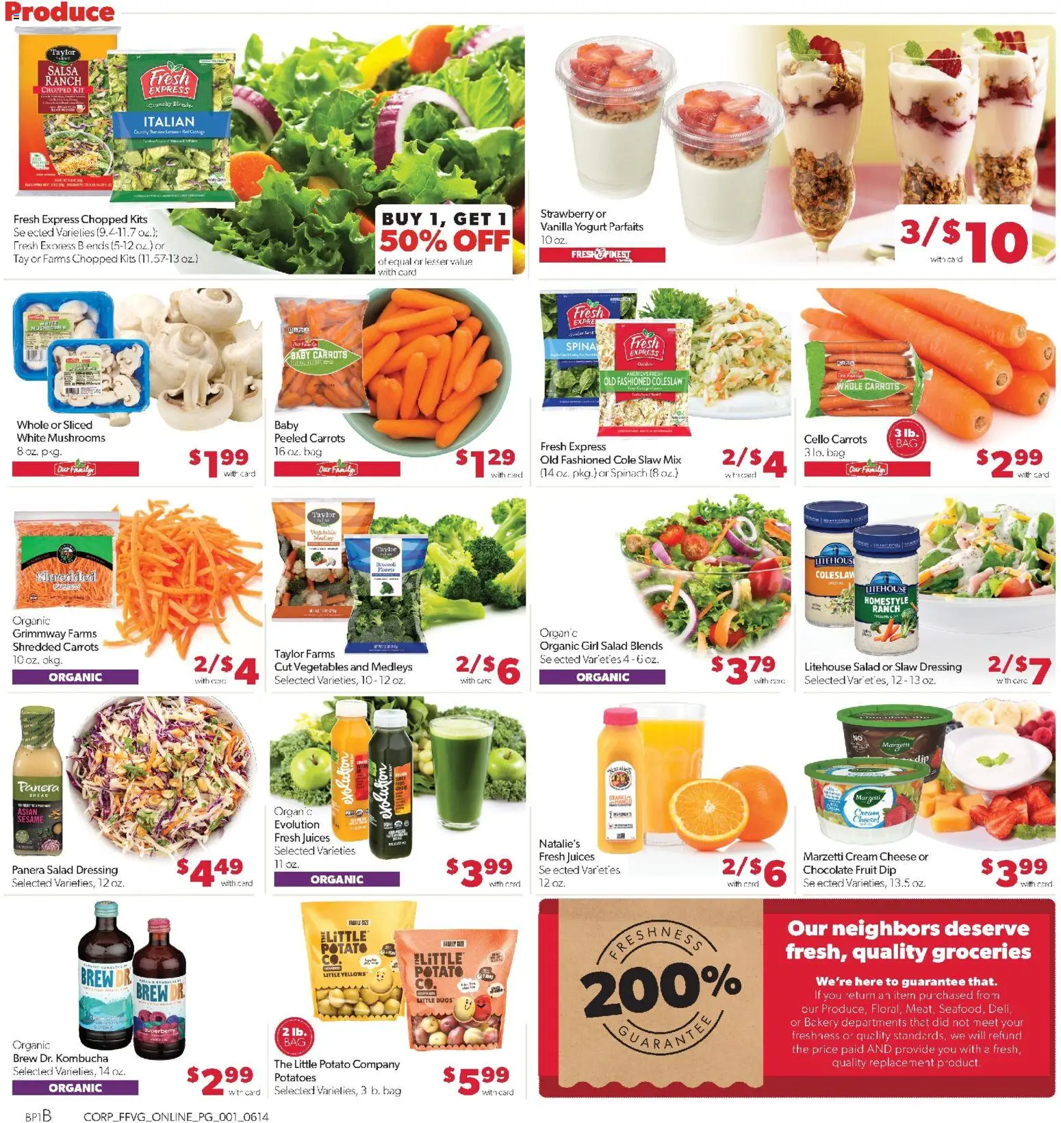 Family Fare Weekly Ad - MI - valid from 14.06.2026 | Page: 5 | Products: Bakery, Cheese, Yogurt, Cream