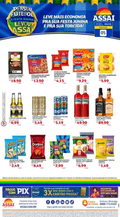 Assaí Atacadista ofertas - AM - Pré-Visualização do folheto da loja Assaí Atacadista, válido de 05/07/2026 | Página: 1