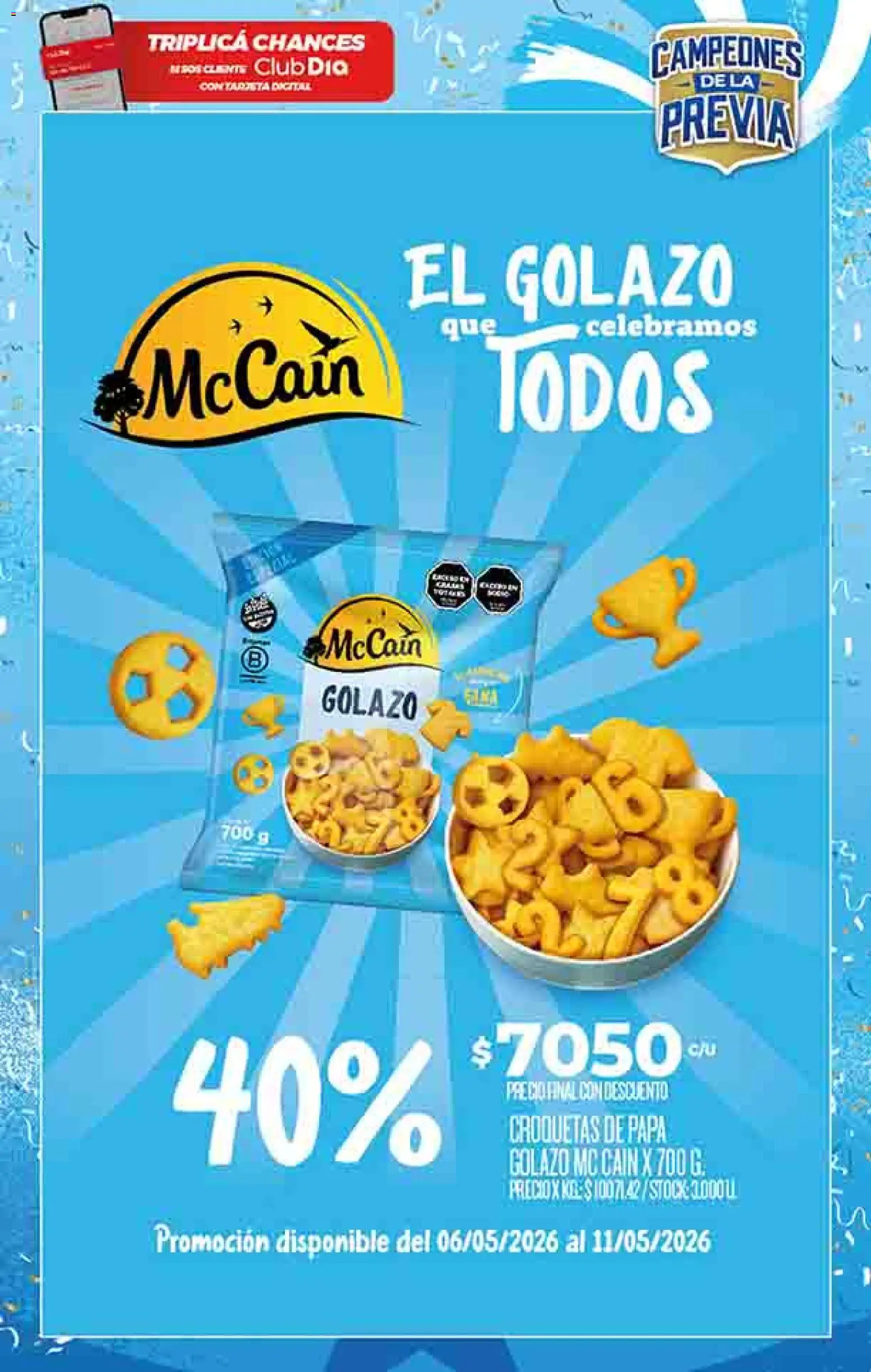 Dia - Ofertas - Excluye Salta y Jujuy │ válido desde el 06.05.2026 | Página: 7 | Productos: Papa