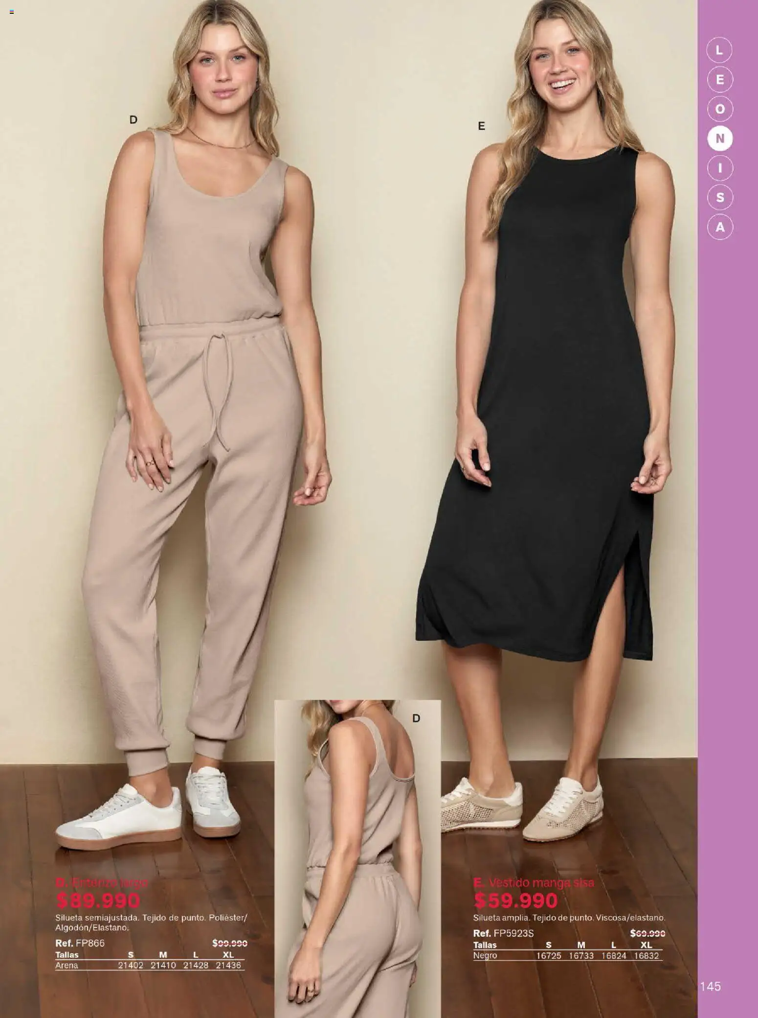 Leonisa revista - valida desde el 15/07/2026 | Página: 145 | Productos: Vestido
