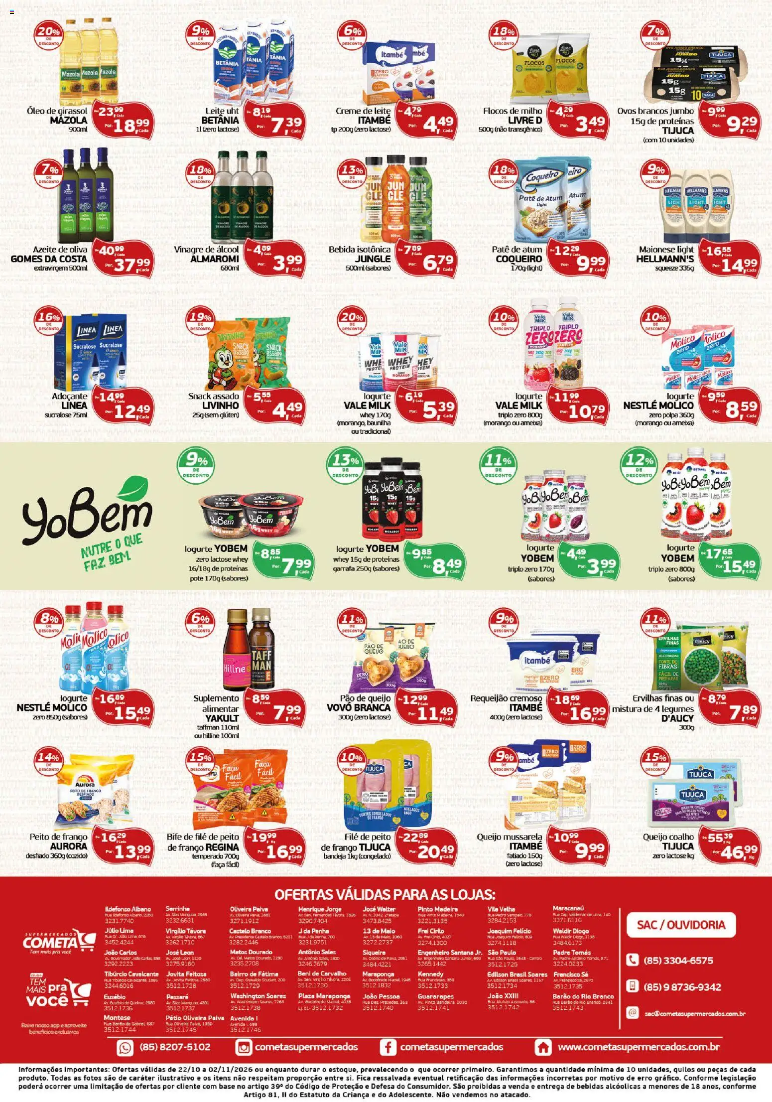 Cometa Supermercados Folheto - válido de 22/11/2026 | Página: 2