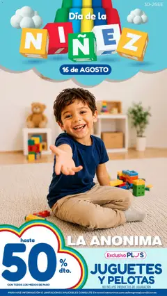 Vista previa La Anonima Día de la Niňez válido desde el 29/07/2026