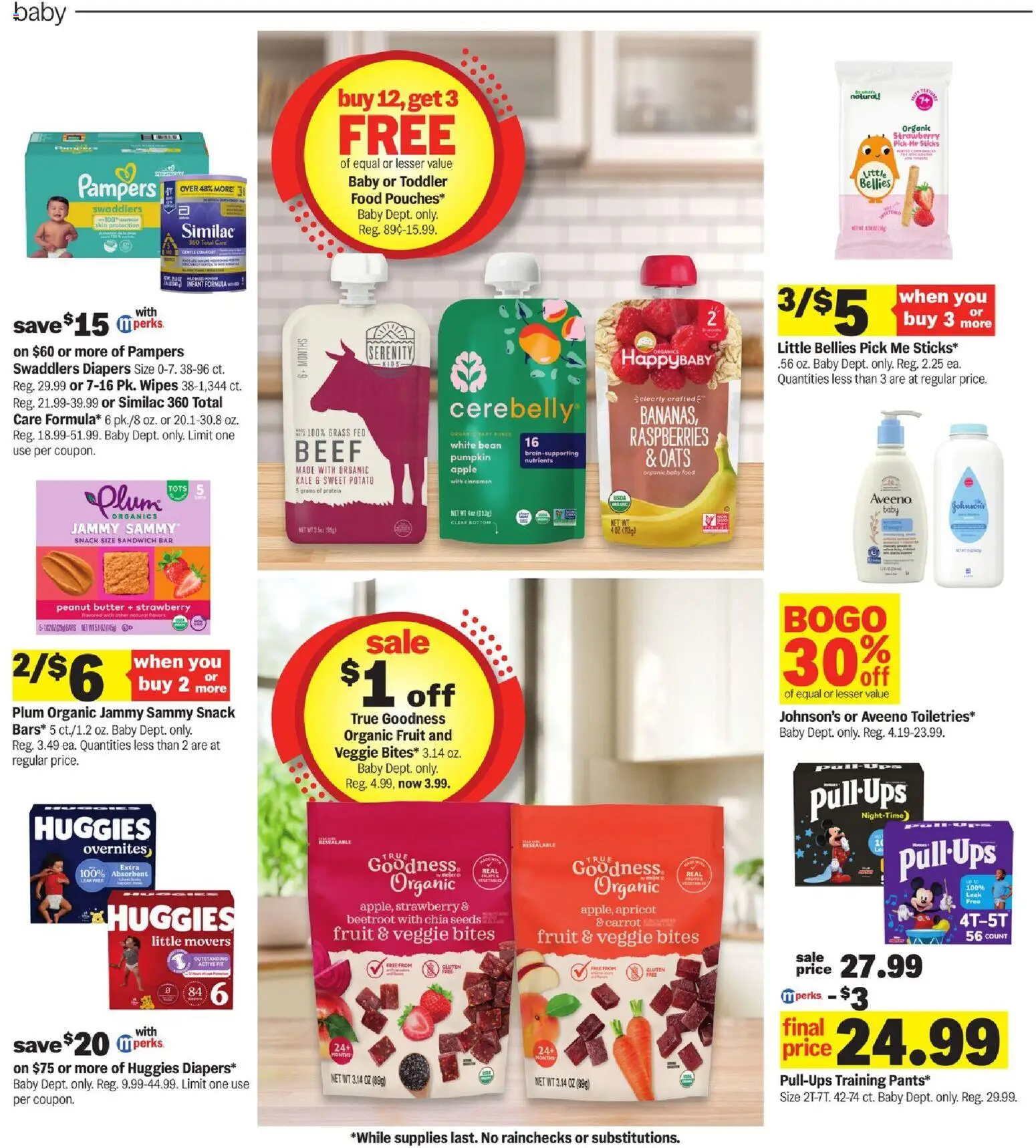 Meijer Weekly Ad - valid from 09/30/2026 | Page: 29 | Products: Kale, Carrot, Baby food, Peanut butter