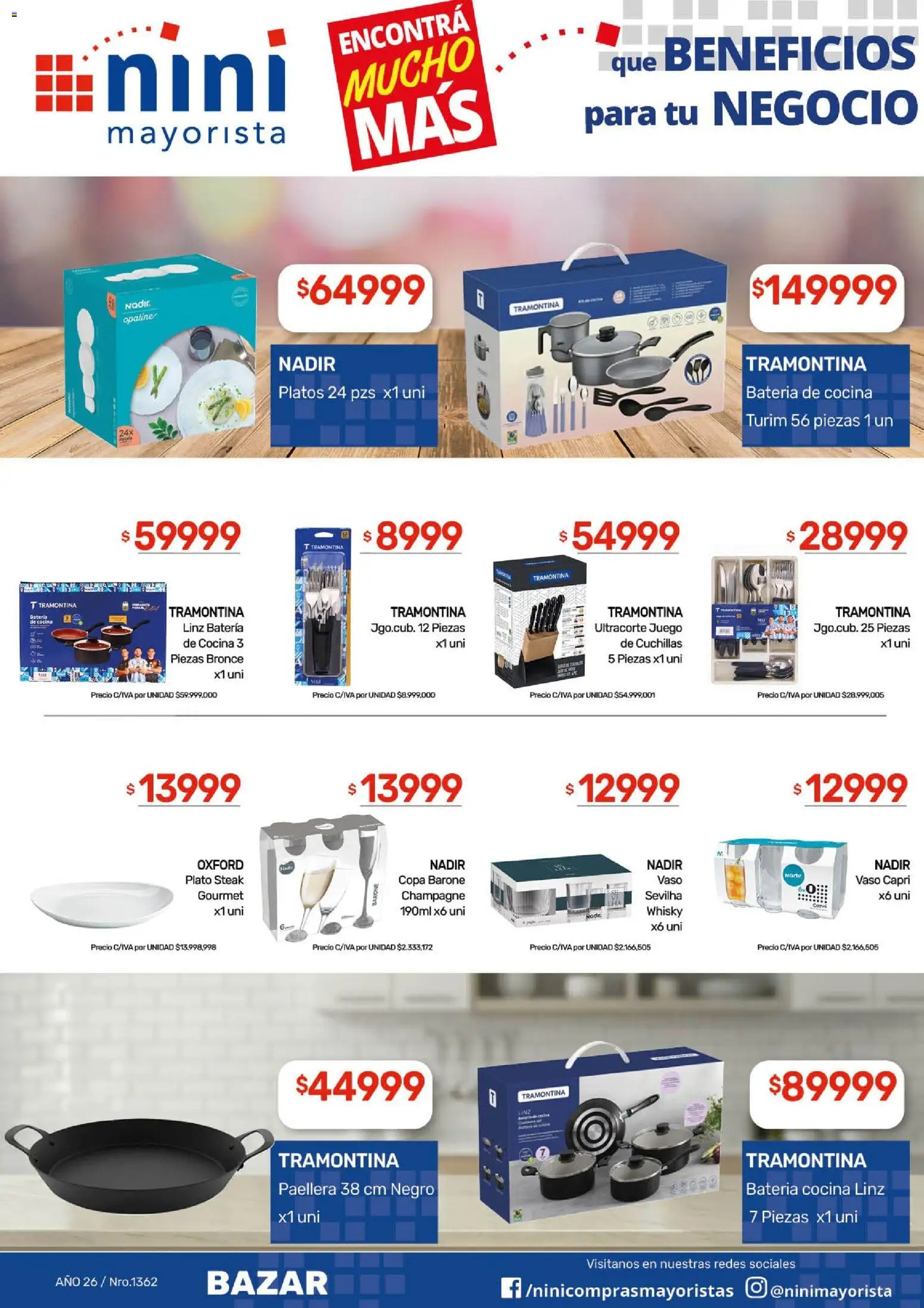 NINI Mayorista ofertas │ válido desde el 01.06.2026 | Página: 37 | Productos: Whisky, Cocina, Batería, Champagne