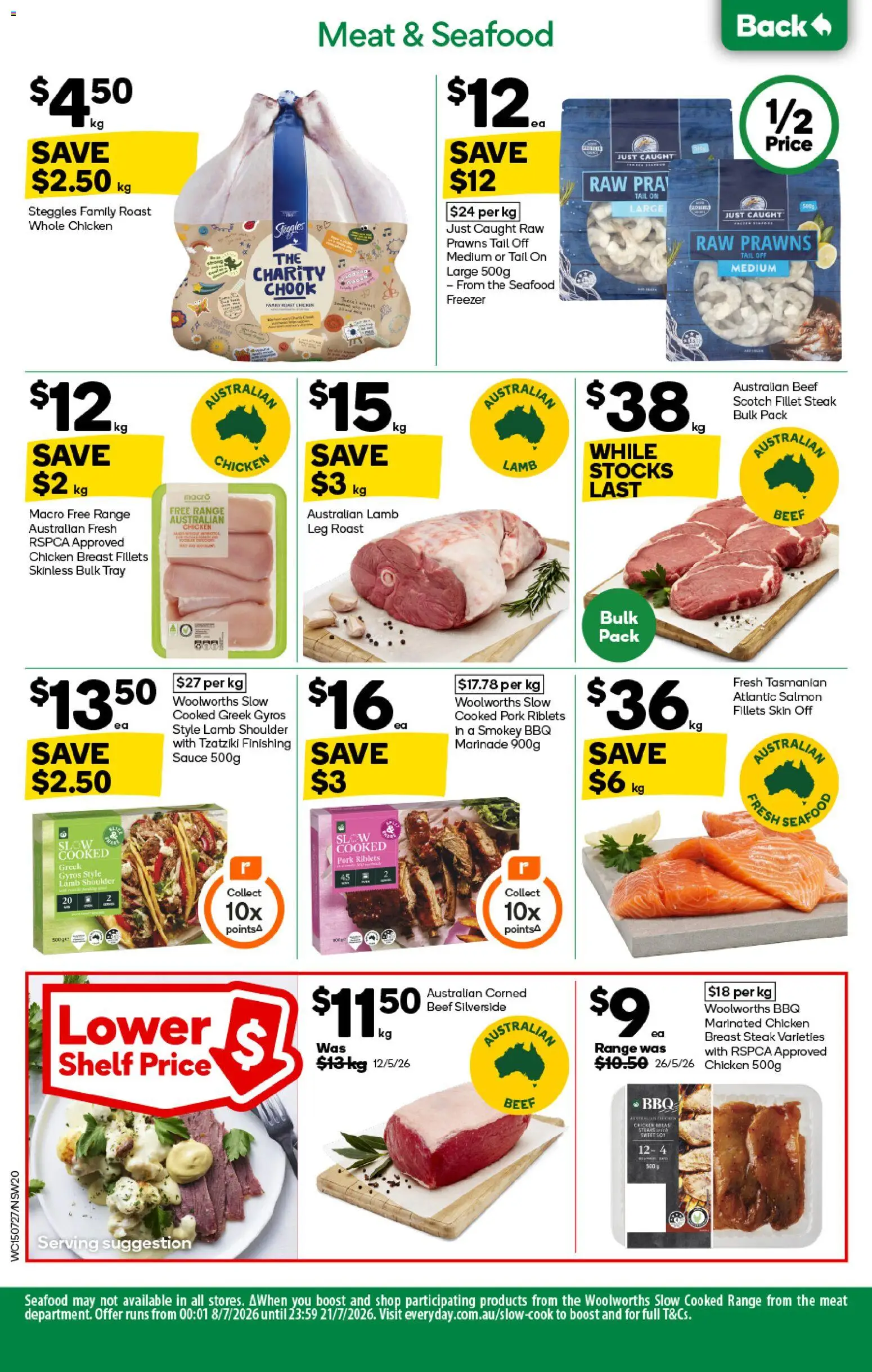 Woolworths catalogue - valid from 15/07/2026 | Page: 20 | Products: Shelf, Lamb, Meat, Freezer