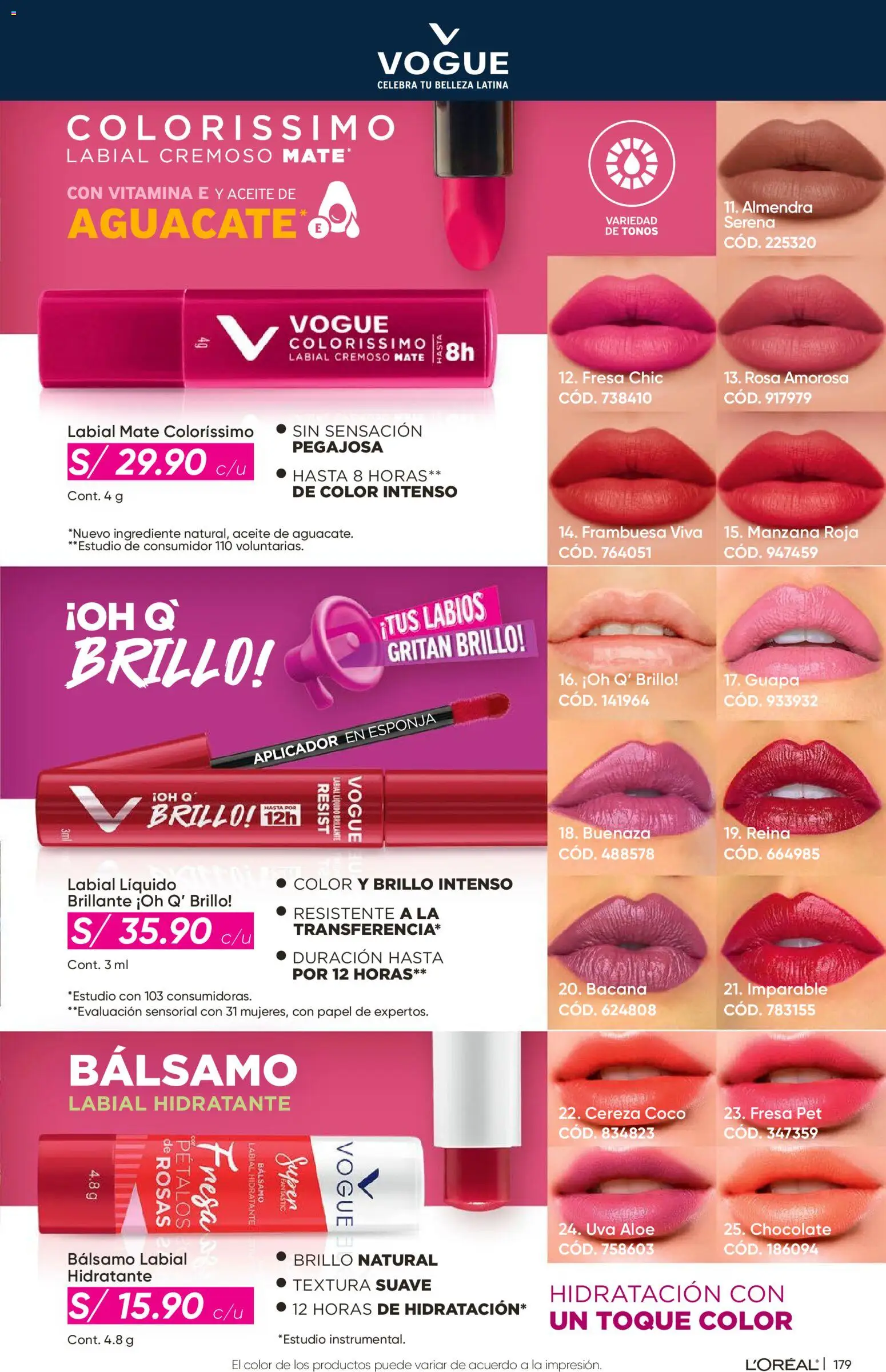 Catálogo Azzorti válido desde 14/08/2026 | Página: 181 | Productos: Esponja, Aceite, Chocolate, Bálsamo labial
