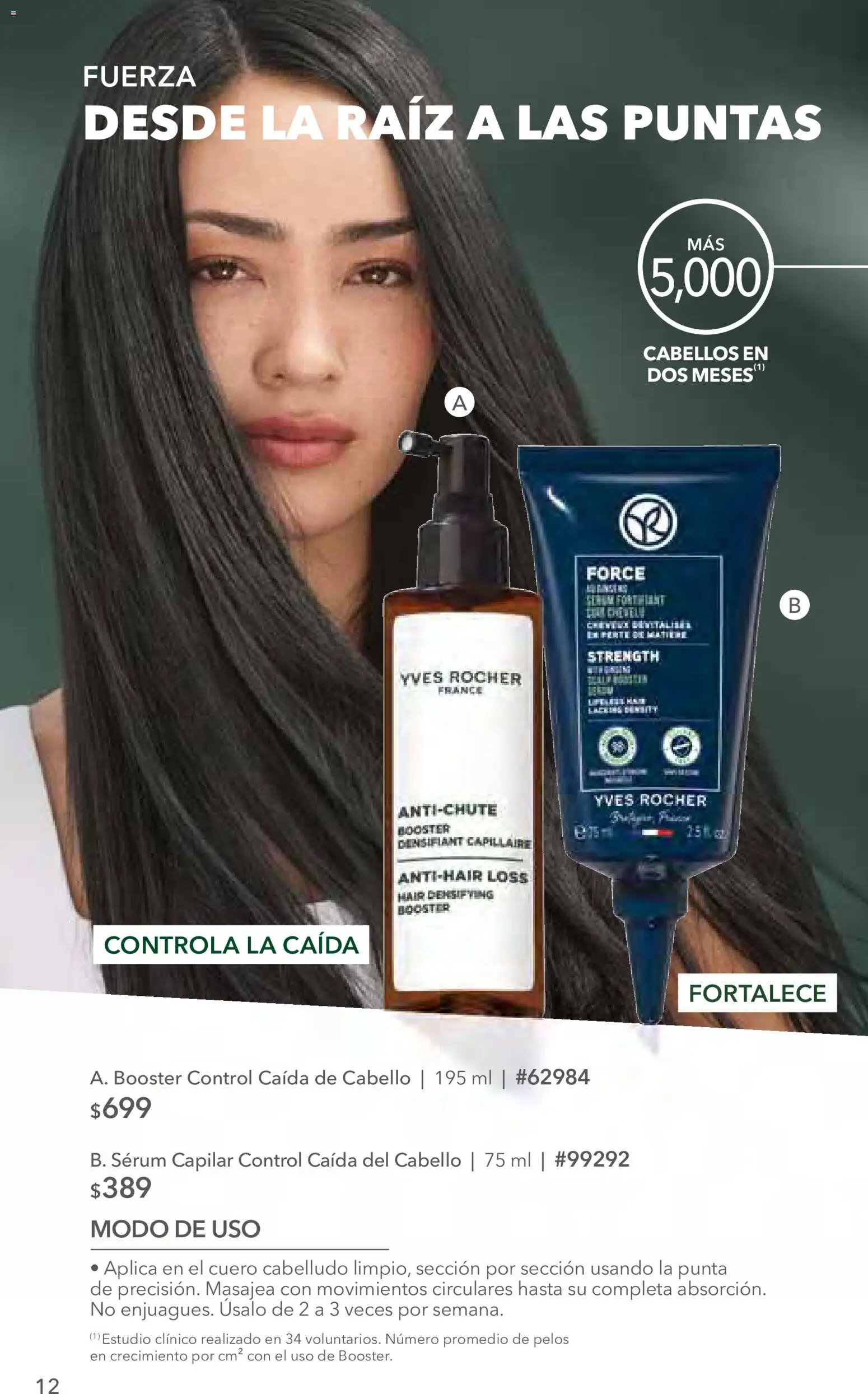 Nuevas ofertas de Yves Rocher válidas en toda la República Mexicana desde el 12.05.2026. ¡Encuentra las mejores ofertas en Yves Rocher campaña 7 2026! | Página: 12 | Productos: Serum