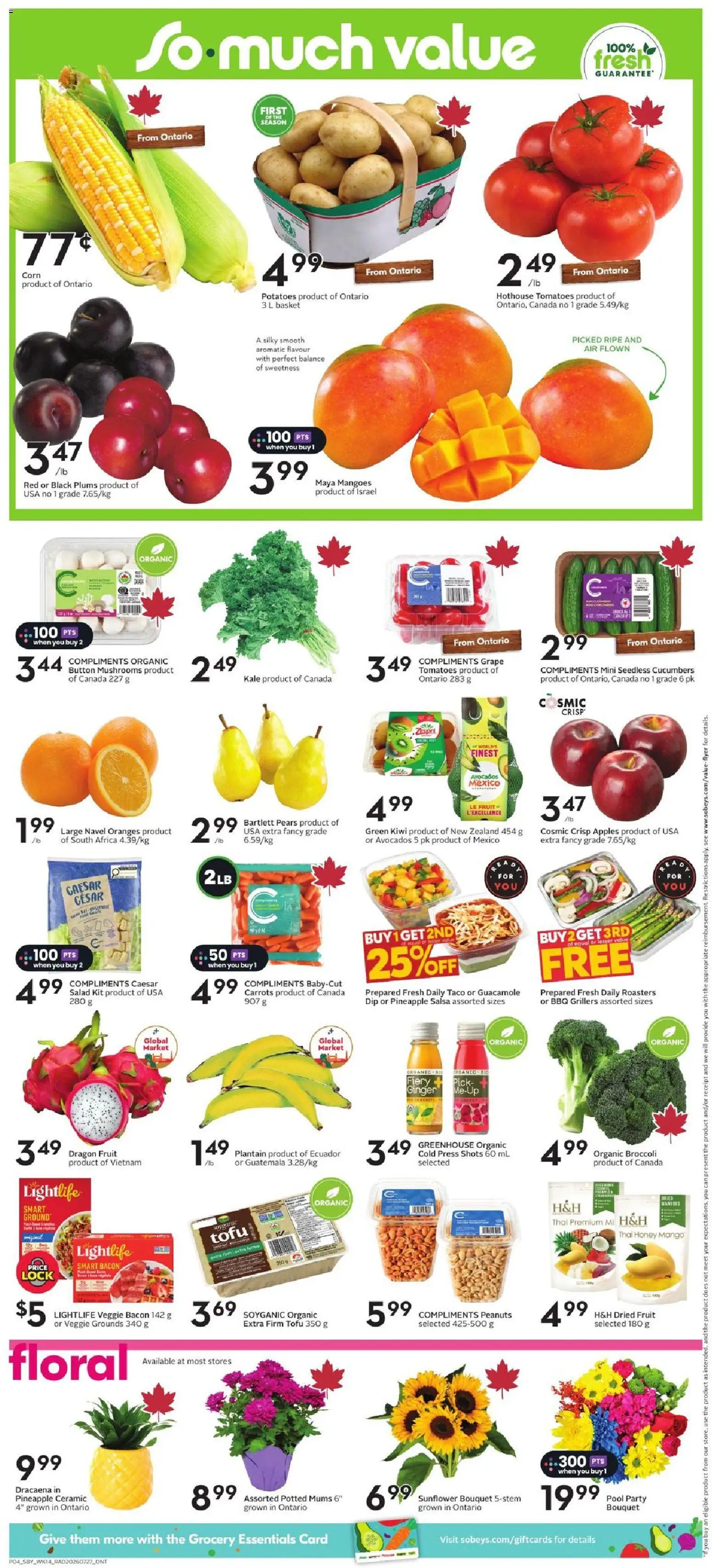 Sobeys flyer valid from Jul 30, 2026 | Page: 6