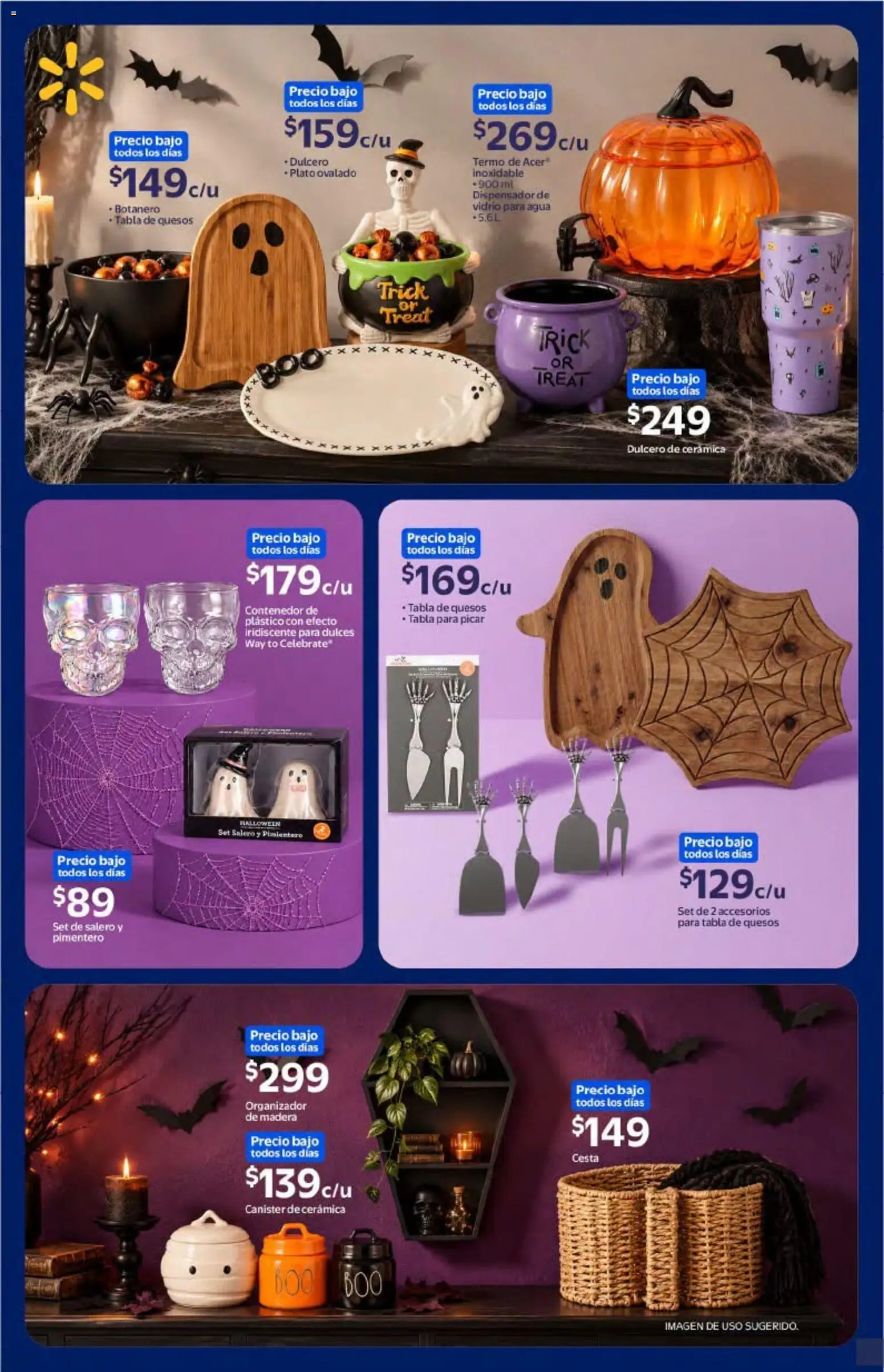 Nuevas ofertas de Walmart válidas en toda la República Mexicana desde el 01/10/2026. ¡Encuentra las mejores ofertas en Walmart folleto Halloween! | Página: 31