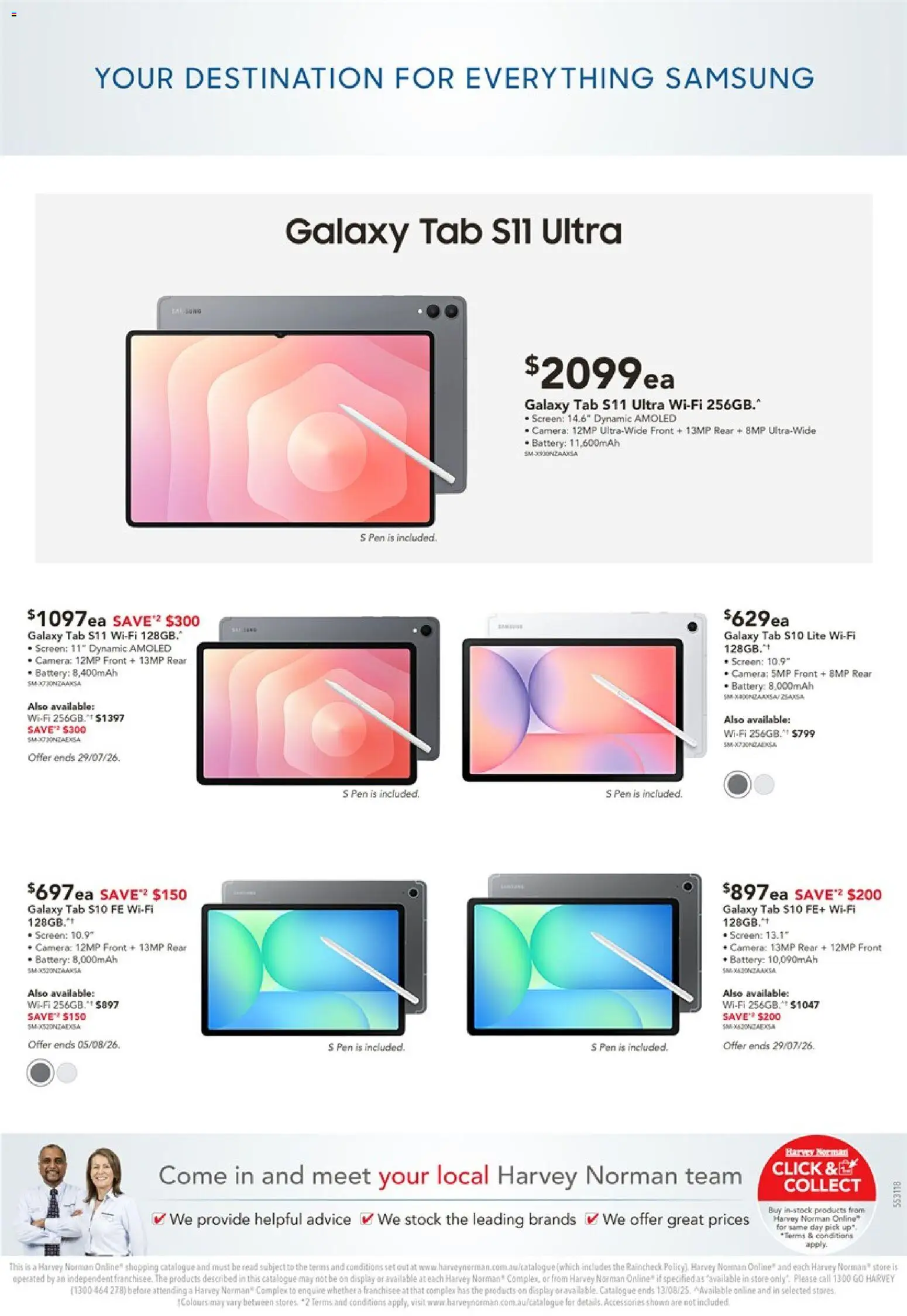 Harvey Norman catalogue - valid from 28/07/2026 | Page: 17 | Products: Battery, Accessories, Camera, Screen