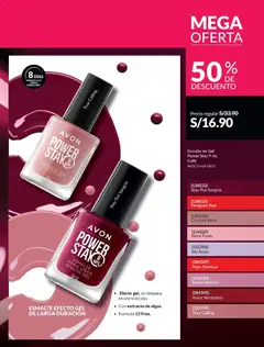 Vista previa de folleto Avon catálogo - Campaña 9 de la Avon válido desde 24.05.2026 | Página: 50 | Productos: Maquillaje