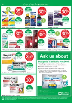 Preview of Terry White catalogue  - valid from 16.04.2026 | Page: 24 | Products: Lemon, Clock, Nasal spray, Tablets