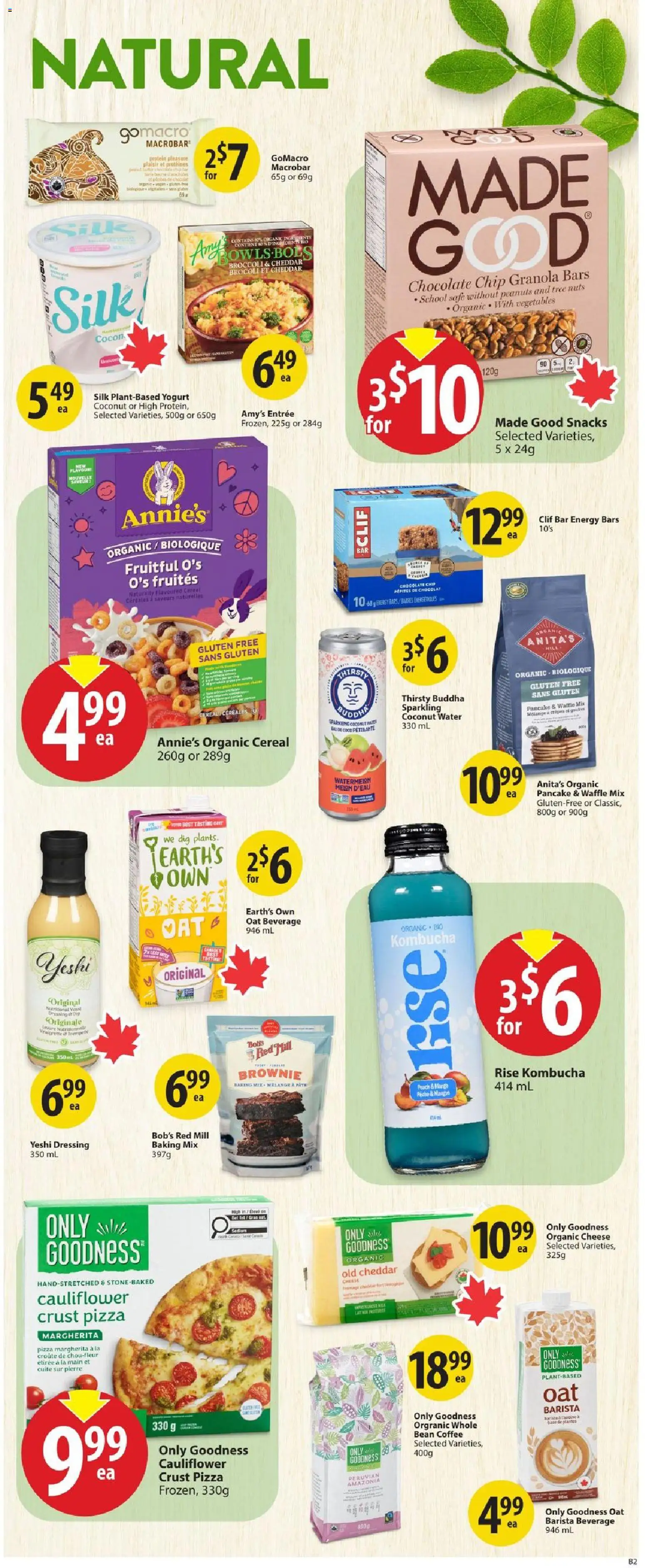 Save on foods flyer valid from Aug 6, 2026 | Page: 22 | Products: Yogurt, Coffee, Chocolate, Pizza