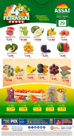 Assaí Atacadista ofertas - AC - Pré-Visualização do folheto da loja Assaí Atacadista, válido de 29/07/2026