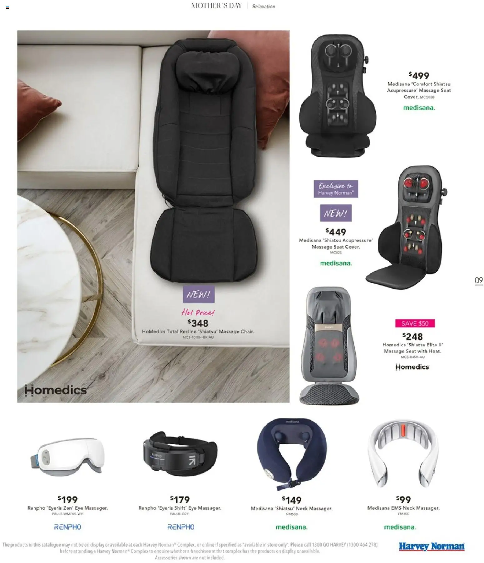 Harvey Norman catalogue - valid from 01.05.2026 | Page: 9 | Products: Accessories