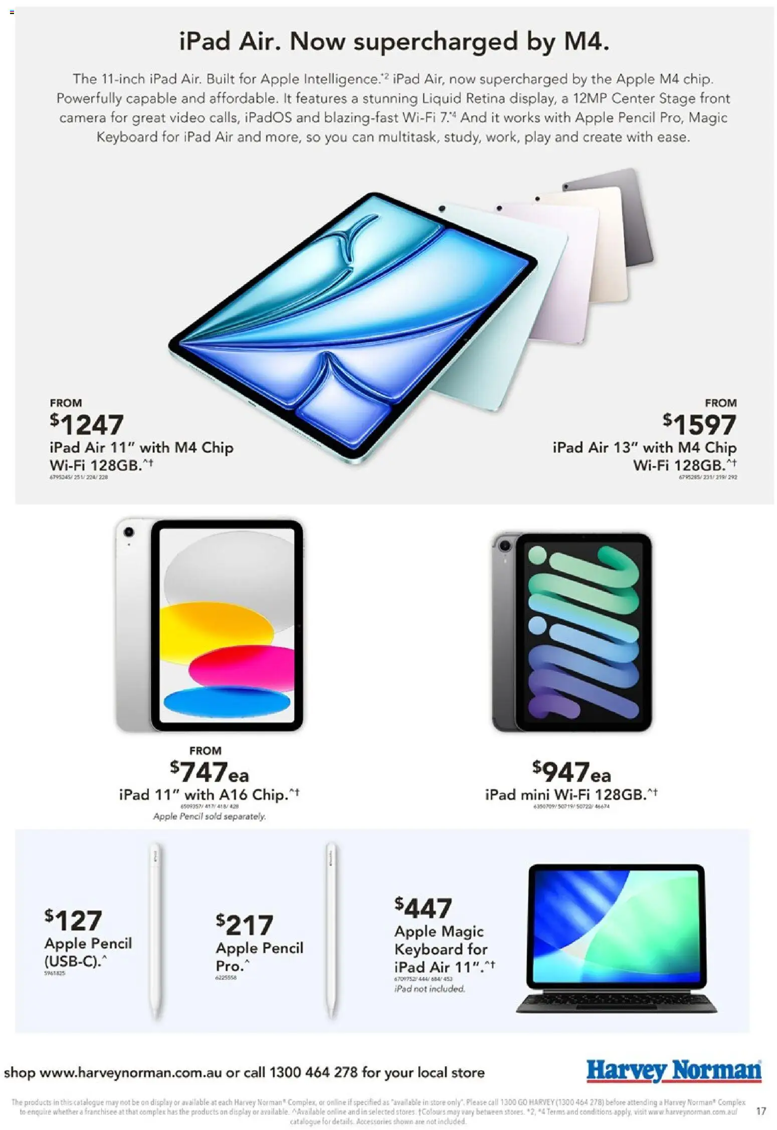 Harvey Norman catalogue - valid from 23/09/2026 | Page: 17 | Products: Keyboard, Camera, Pencil, Video