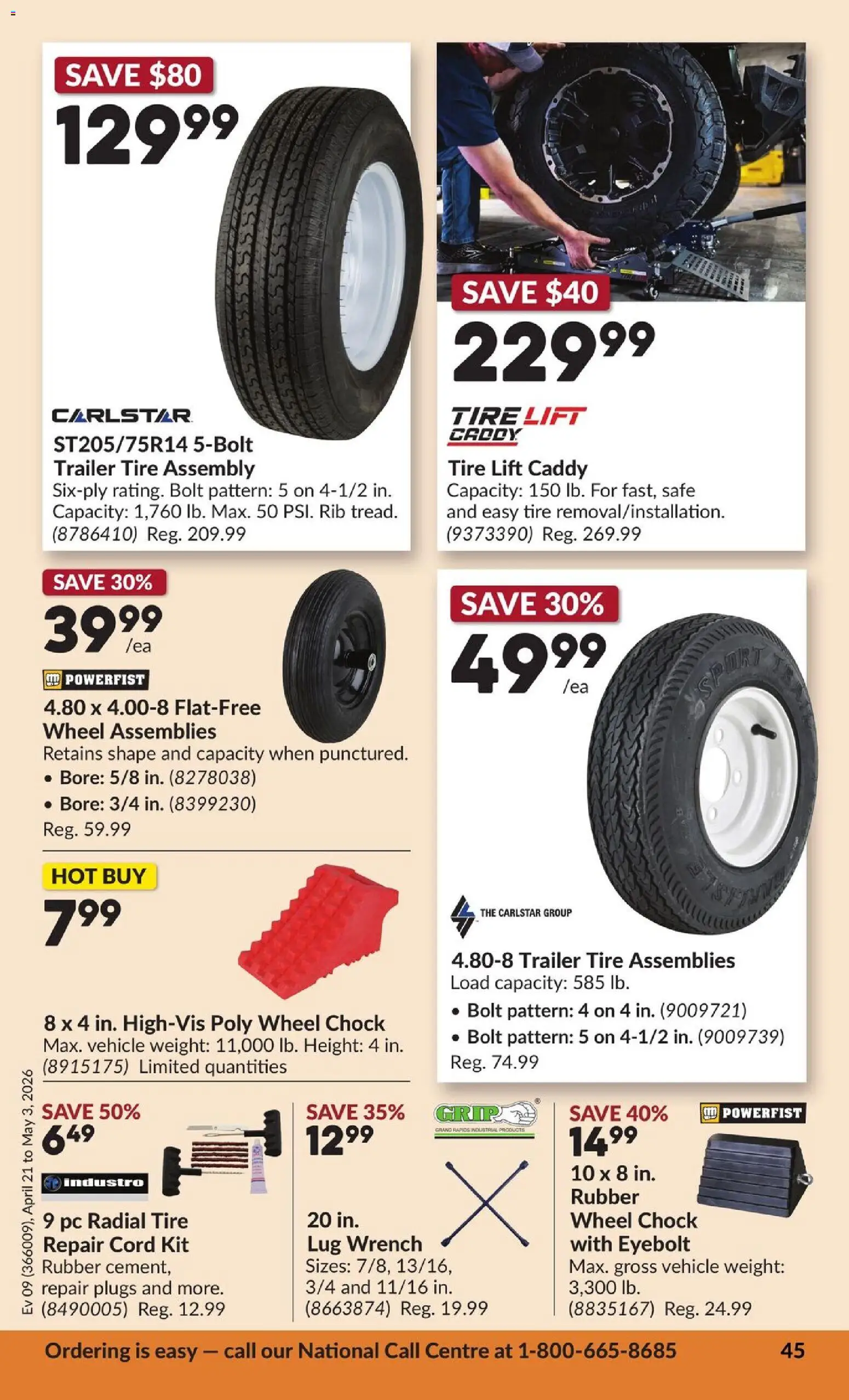 Princess Auto flyer valid from 21.04.2026 | Page: 50 | Products: PC