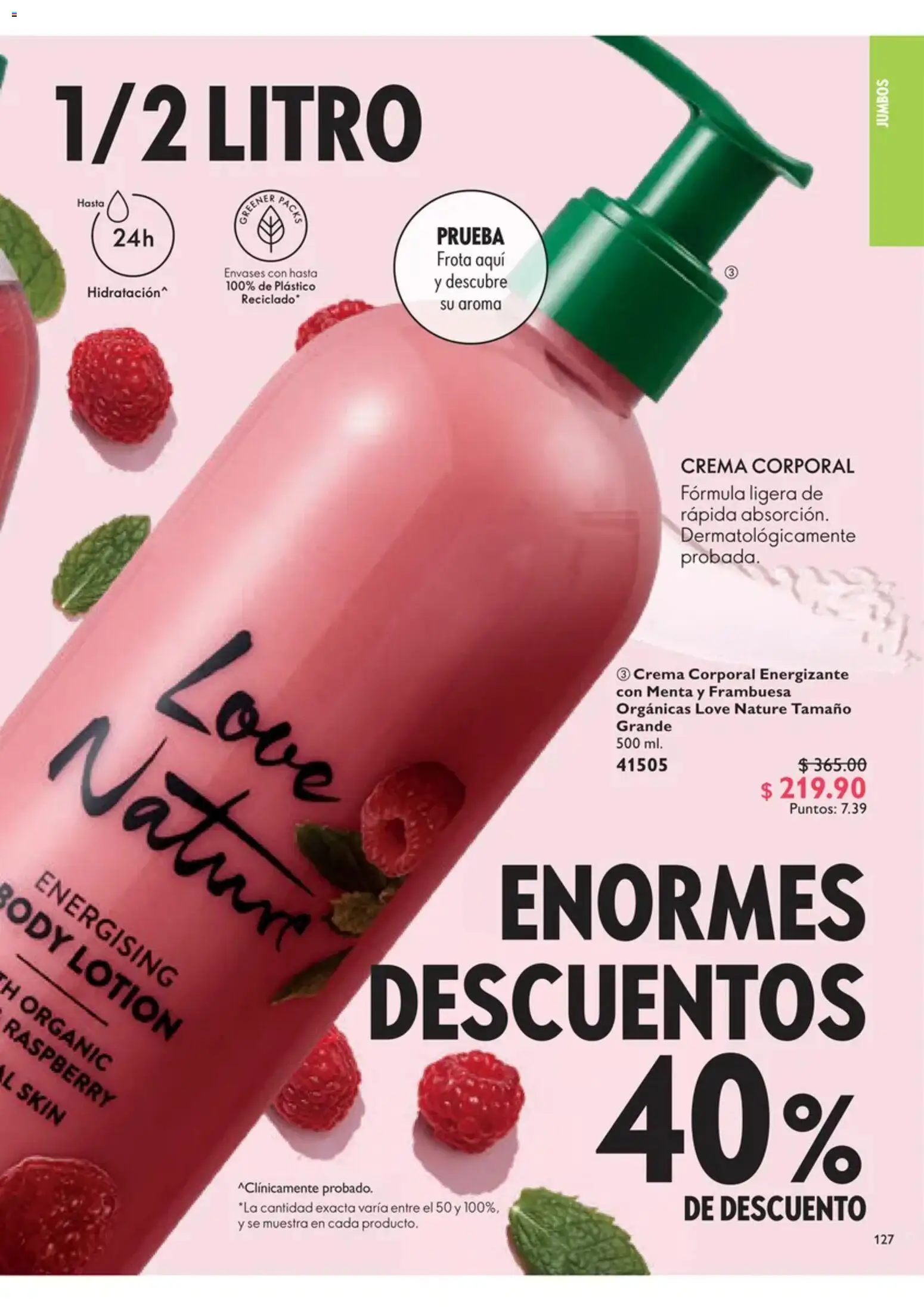 Nuevas ofertas de Oriflame válidas en toda la República Mexicana desde el 12/09/2026. ¡Encuentra las mejores ofertas en Oriflame campaña 13 2026! | Página: 127
