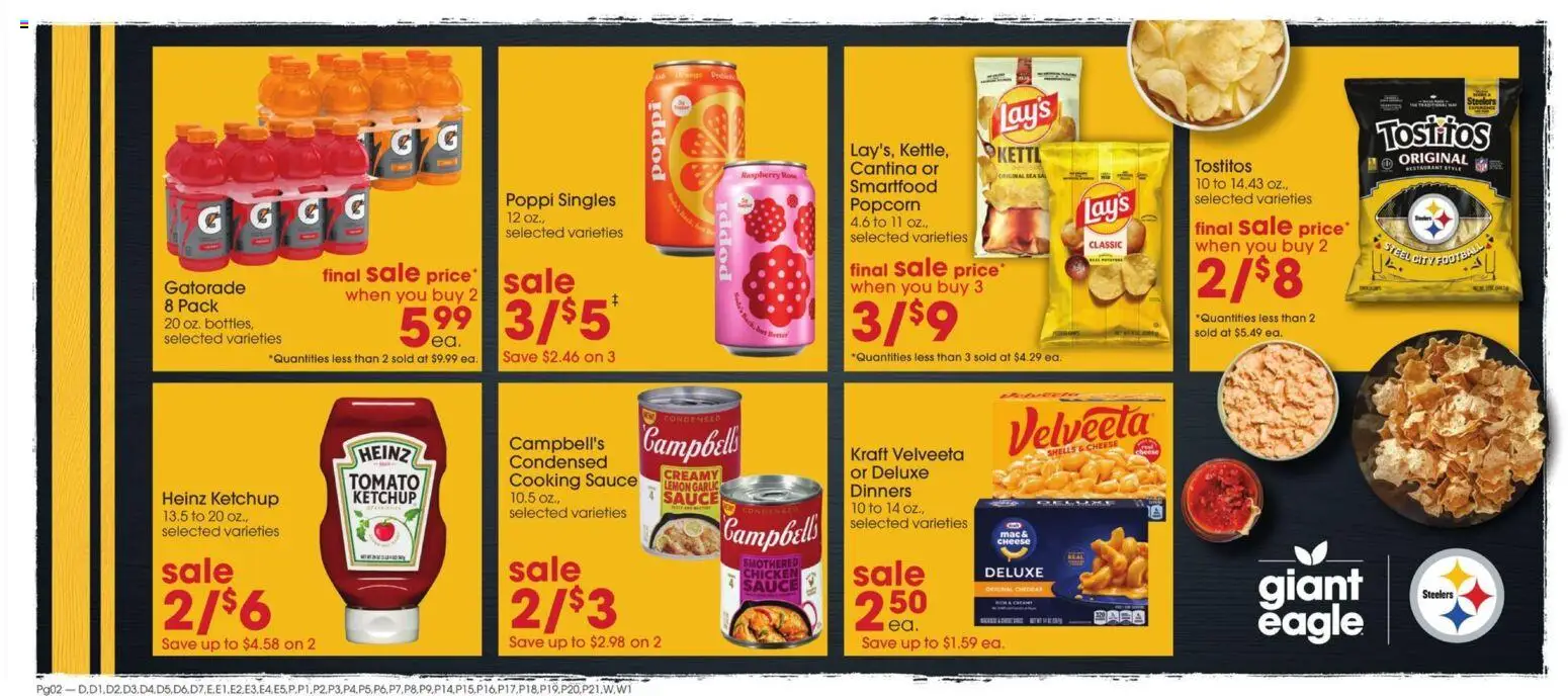 Giant Eagle Weekly Ad - valid from 09/10/2026 | Page: 4 | Products: Popcorn, Lemon, Garlic, Tomato