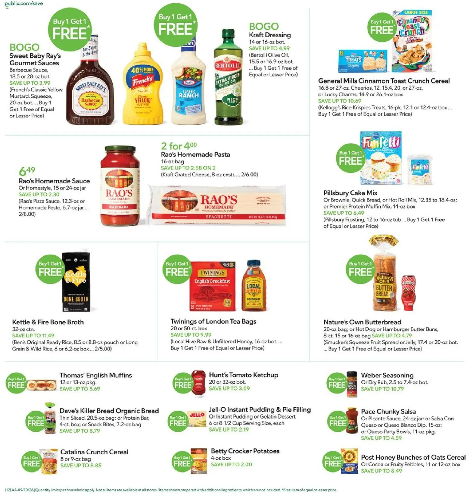 Publix Weekly Ad - valid from 09/09/2026 | Page: 12