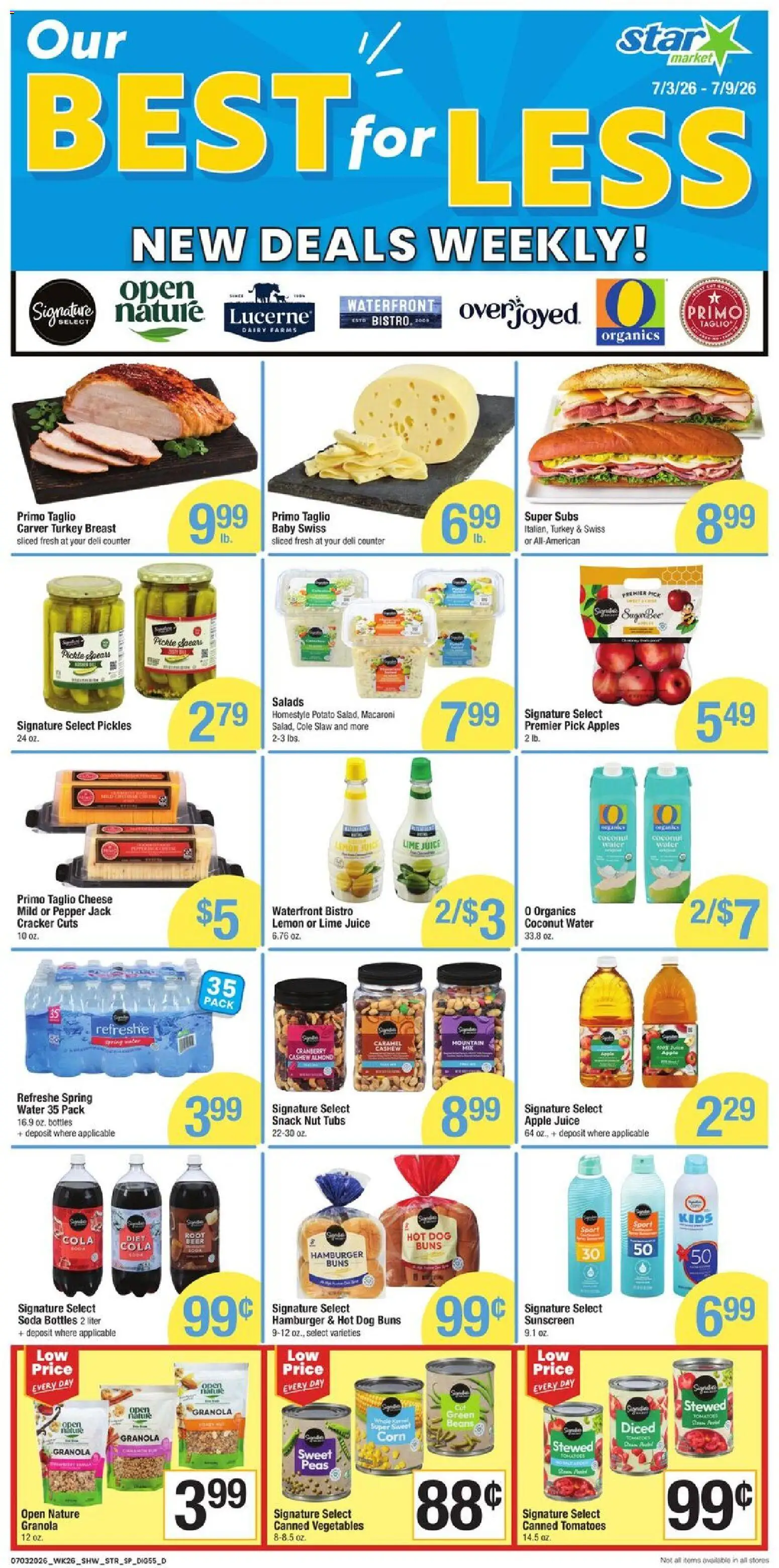 Star Market Weekly Ad - MA - valid from 07/03/2026 | Page: 7 | Products: Vegetables, Pepper, Lemon, Lime