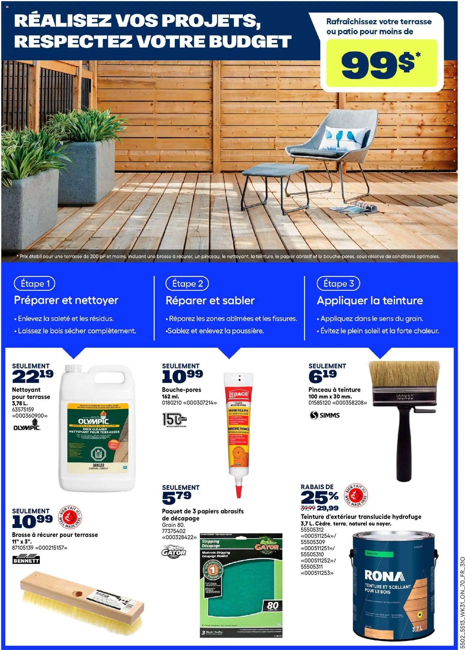 Rona flyer valid from Aug 27, 2026 | Page: 10 | Products: Water