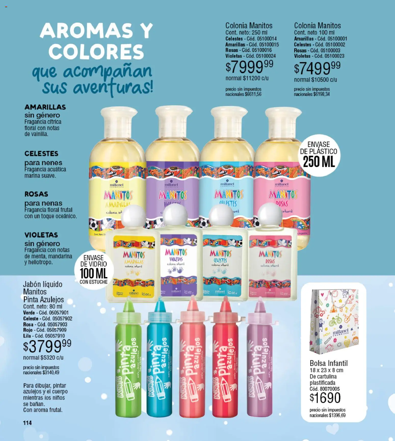 Millanel - Catálogo │ válido desde el 30/03/2026 | Página: 114 | Productos: Fragancia, Jabón líquido, Jabón, Estuche
