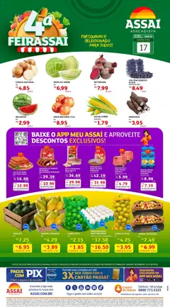 Assaí Atacadista ofertas - AM - Pré-Visualização do folheto da loja Assaí Atacadista, válido de 17.06.2026
