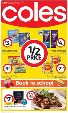Preview of Coles catalogue QLD - valid from 15/07/2026