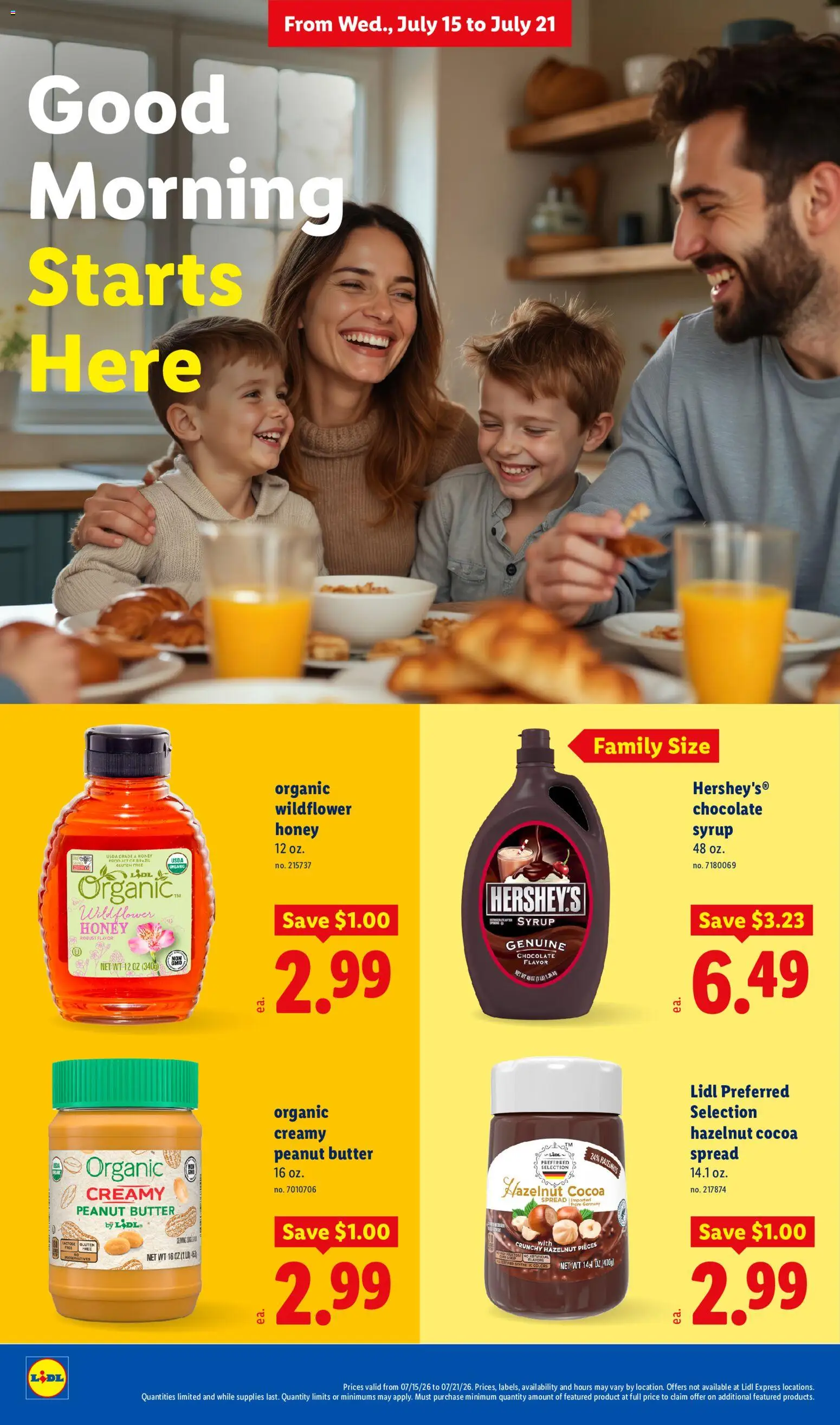 Lidl Weekly Ad - valid from 07/15/2026 | Page: 18 | Products: Butter, Chocolate
