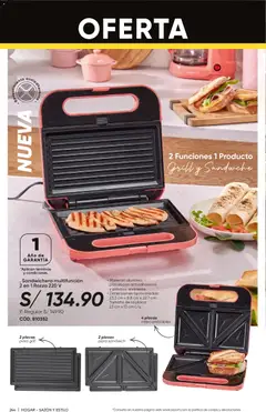 Vista previa de folleto Azzorti catálogo - Campaña 7 de la Azzorti válido desde 14.04.2026 | Página: 248 | Productos: Sandwichera