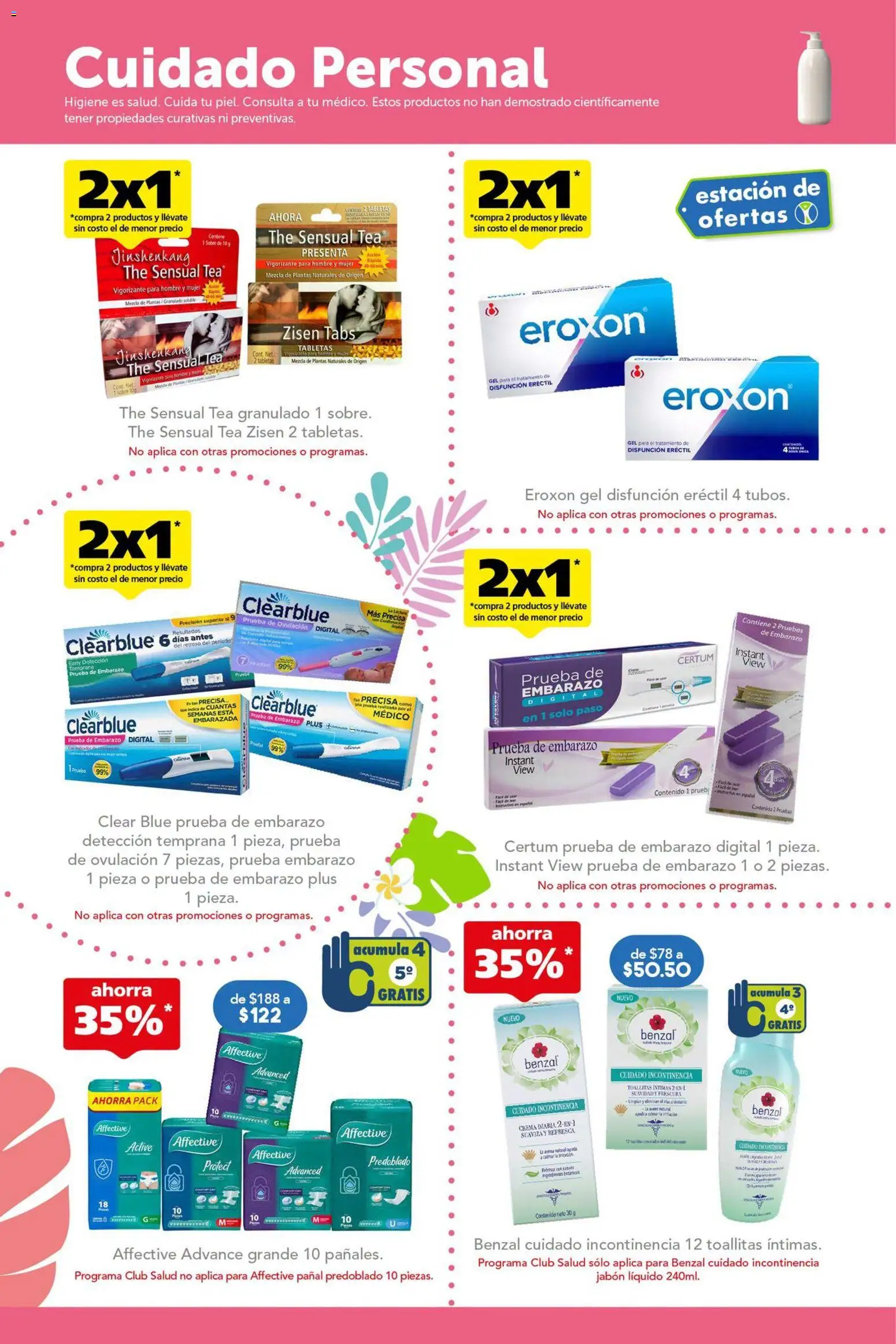 Nuevas ofertas de Farmacia San Pablo válidas en toda la República Mexicana desde el 21/06/2026. ¡Encuentra las mejores ofertas en Farmacia San Pablo catálogo! | Página: 10