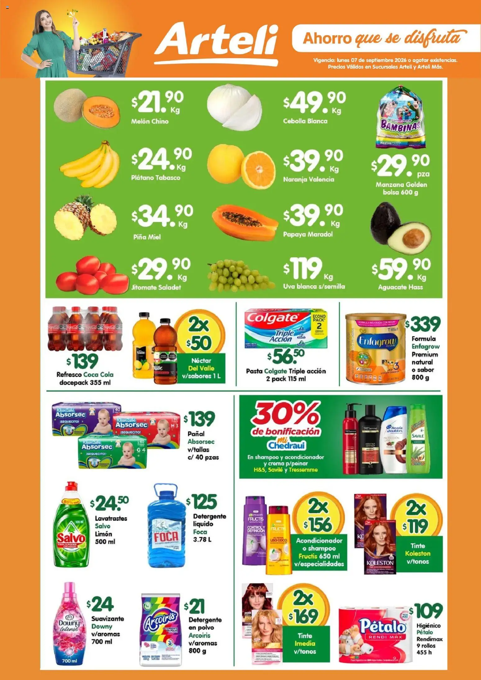 Nuevas ofertas de Arteli válidas en toda la República Mexicana desde el 07/09/2026. ¡Encuentra las mejores ofertas en Arteli folleto! | Página: 2