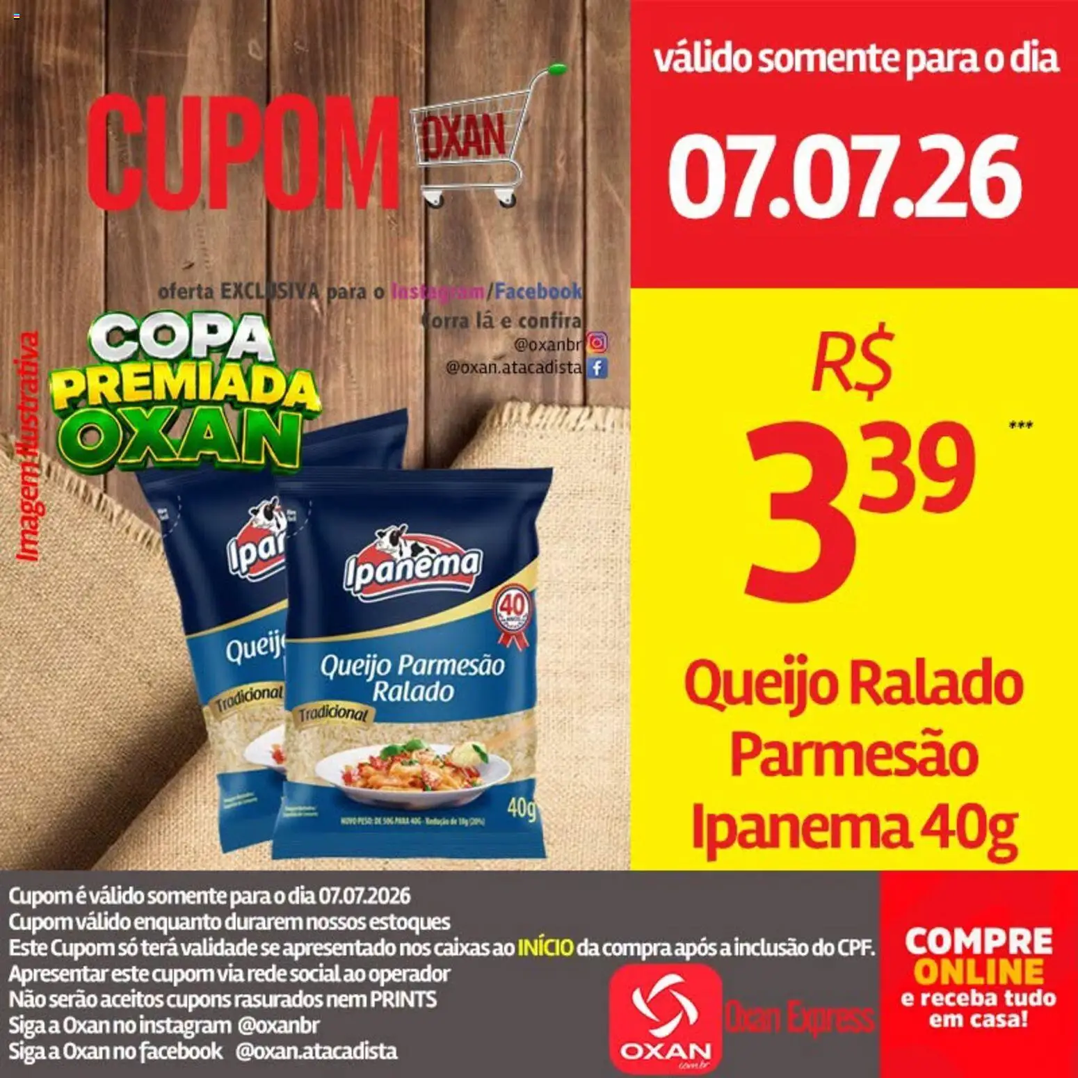 Oxan Atacadista Folheto - válido de 07/07/2026 | Página: 19