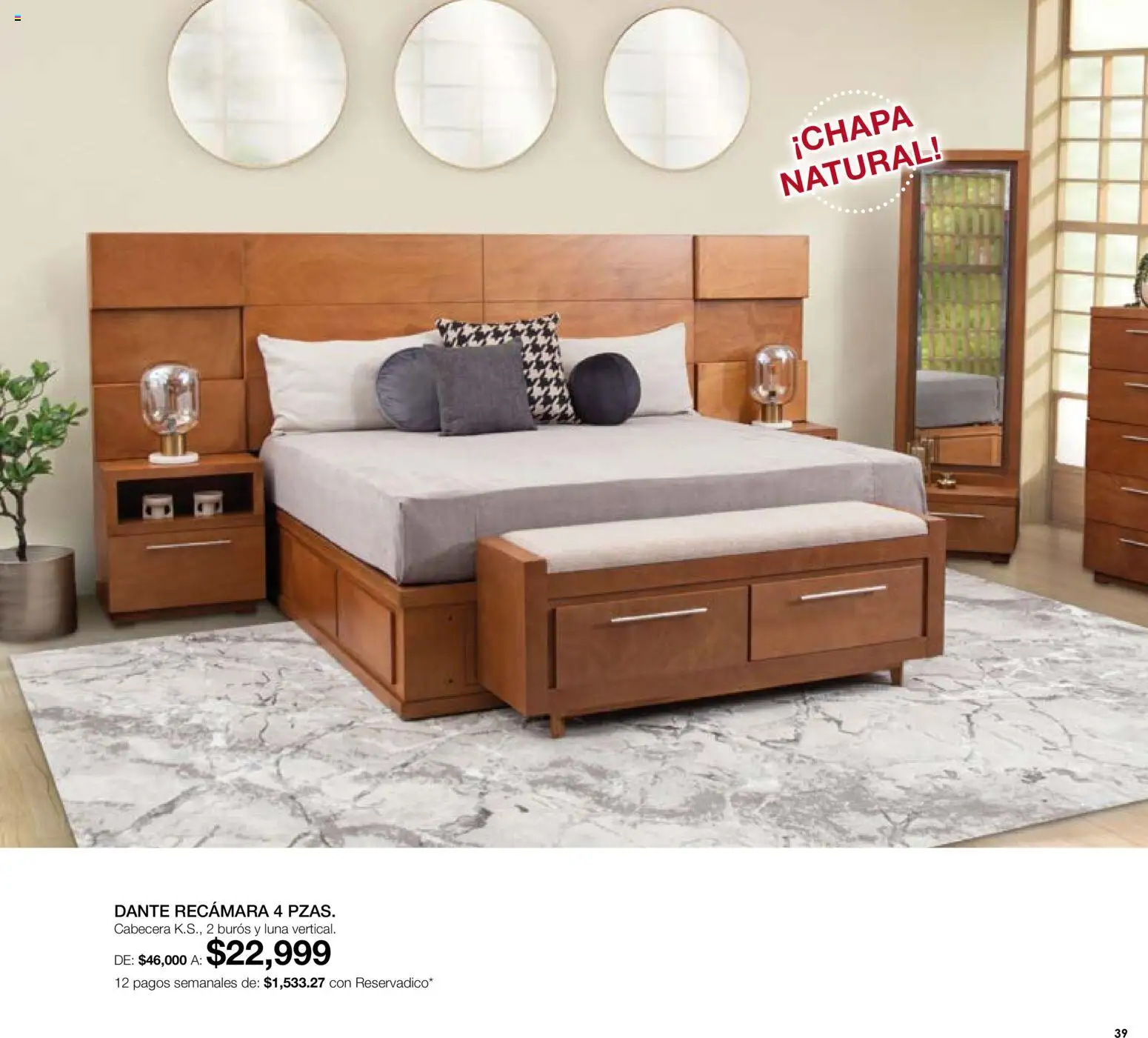 Nuevas ofertas de Muebles Dico válidas en toda la República Mexicana desde el 01/08/2026. ¡Encuentra las mejores ofertas en Muebles Dico catálogo! | Página: 39 | Productos: Cabecera